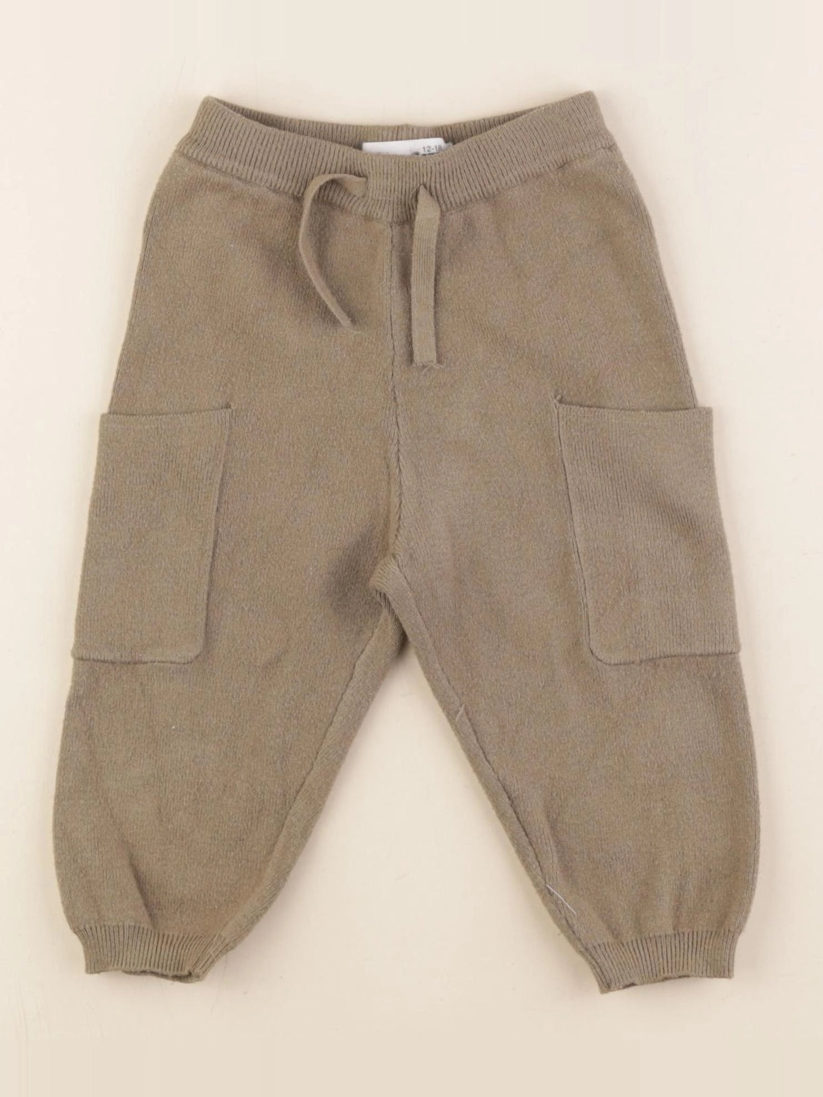 Zara - pantalon vert - 12/18 mois