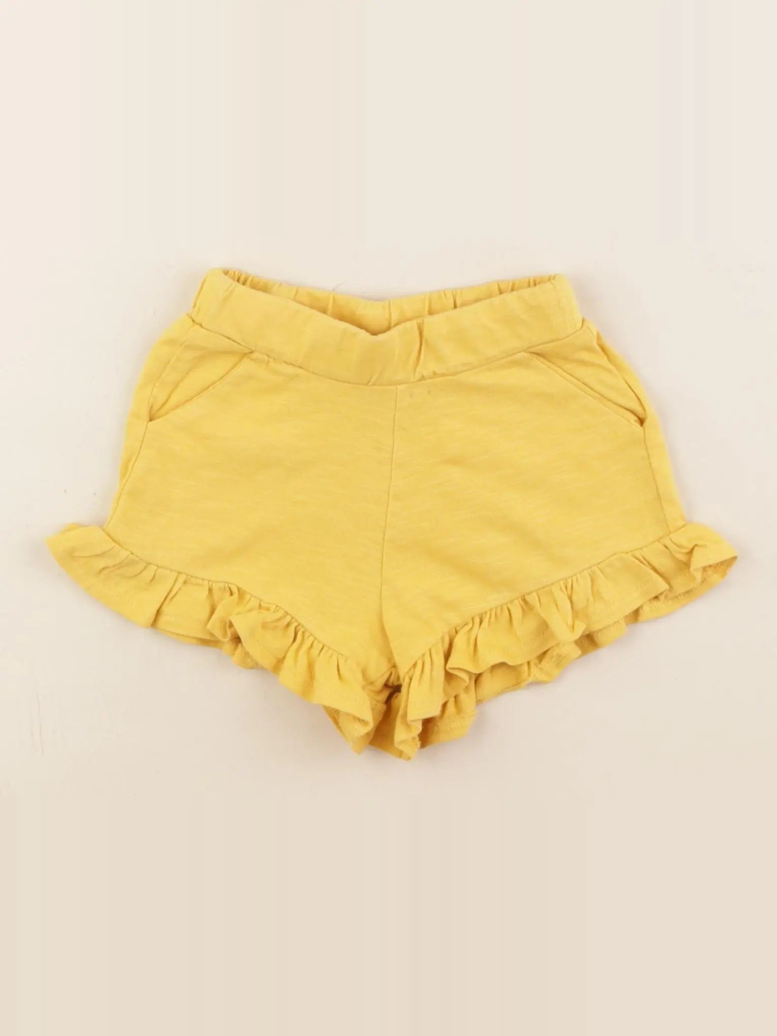 Vertbaudet - short jaune - 2 ans