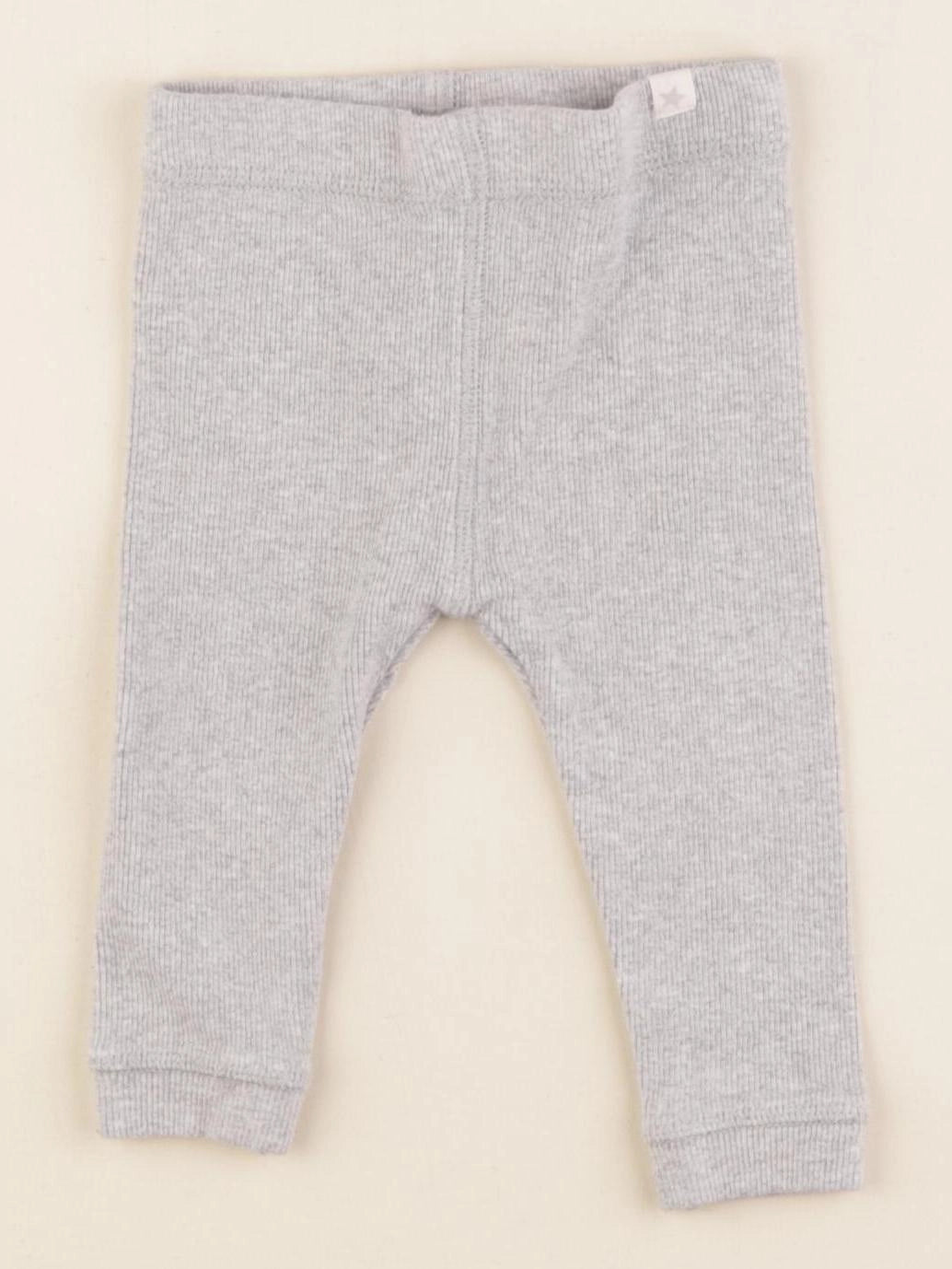 Zara - legging gris - 6/9 mois