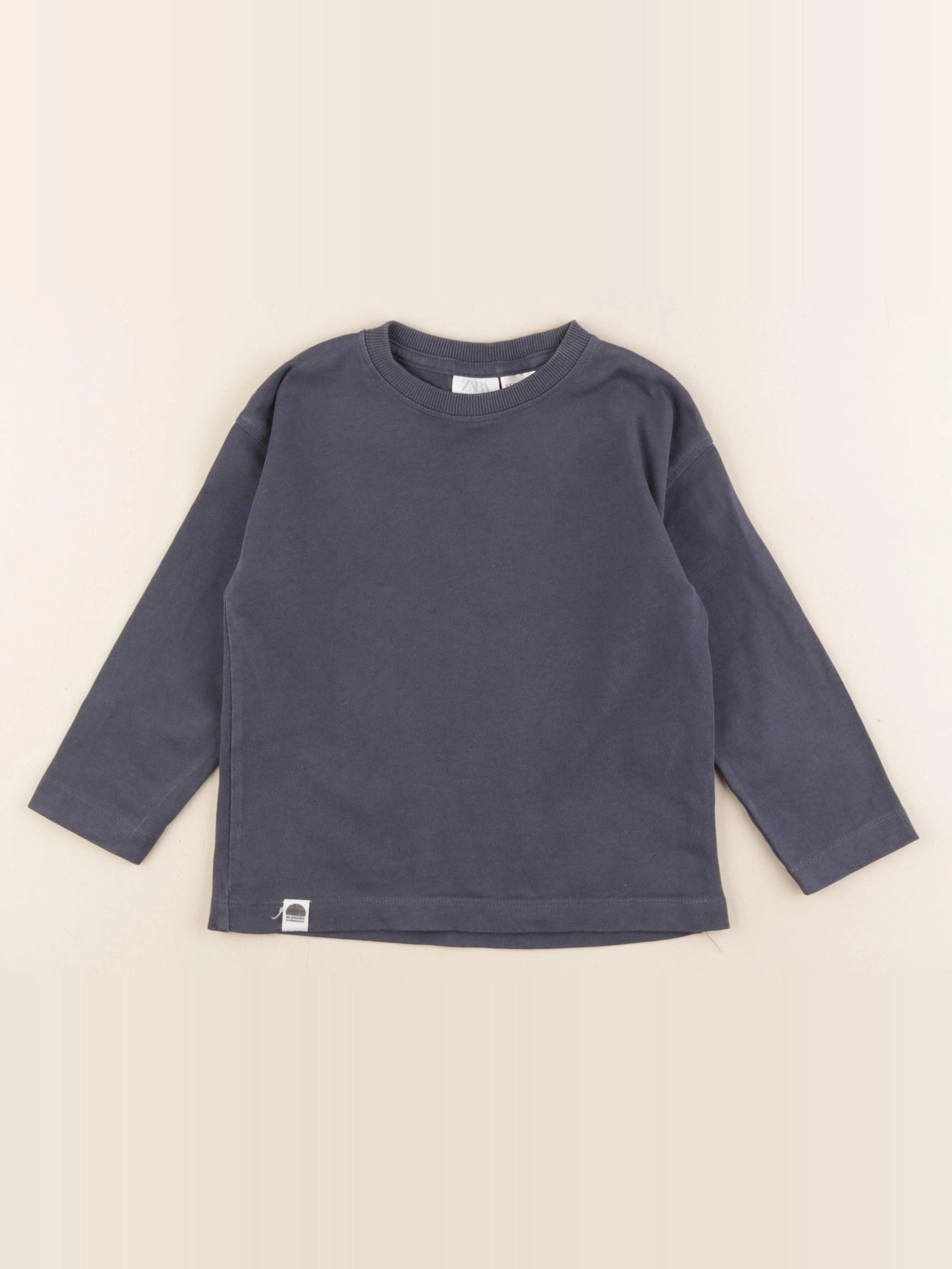 Zara - tee-shirt gris - 2 ans