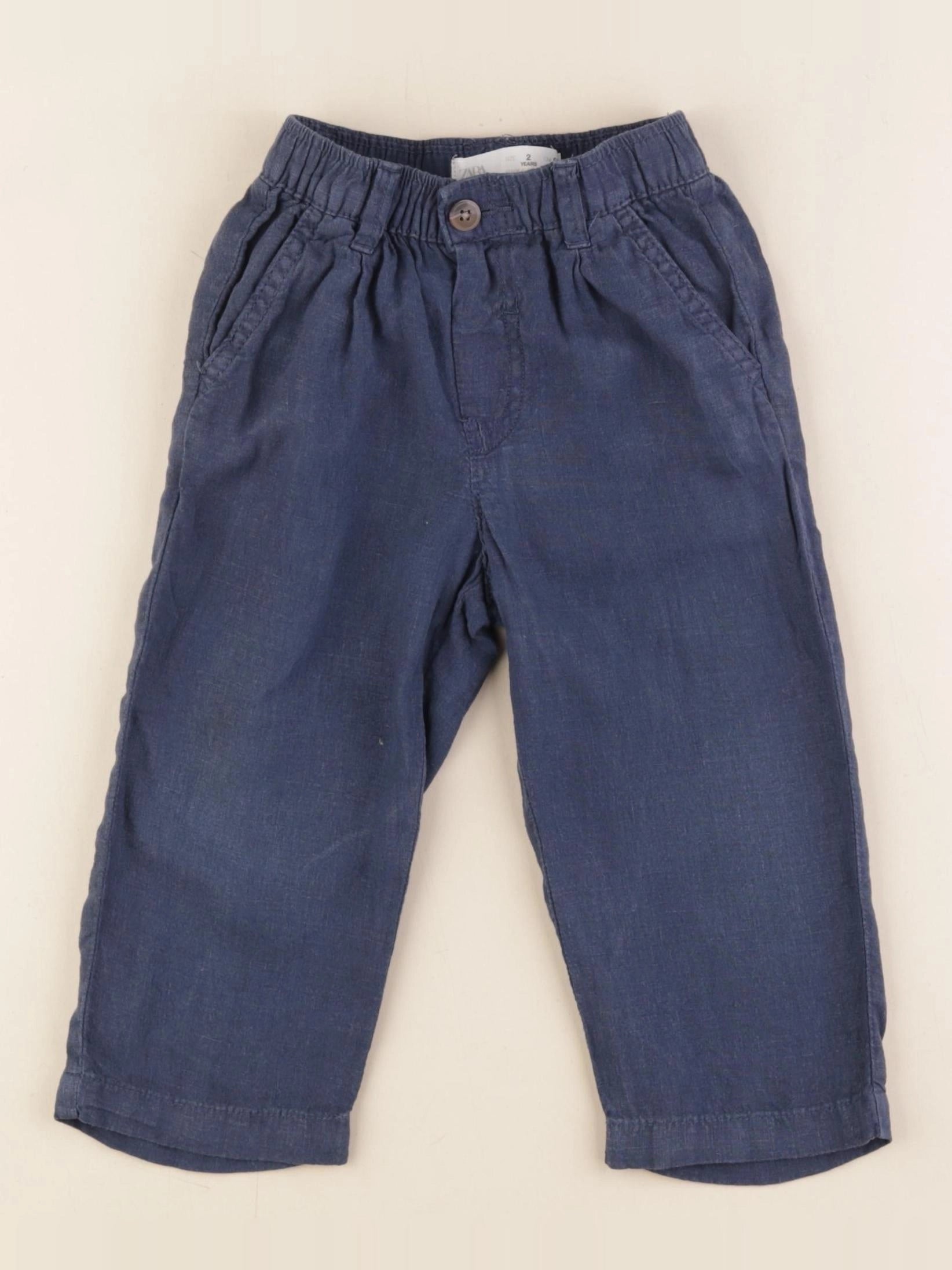 Zara - pantalon bleu - 2 ans