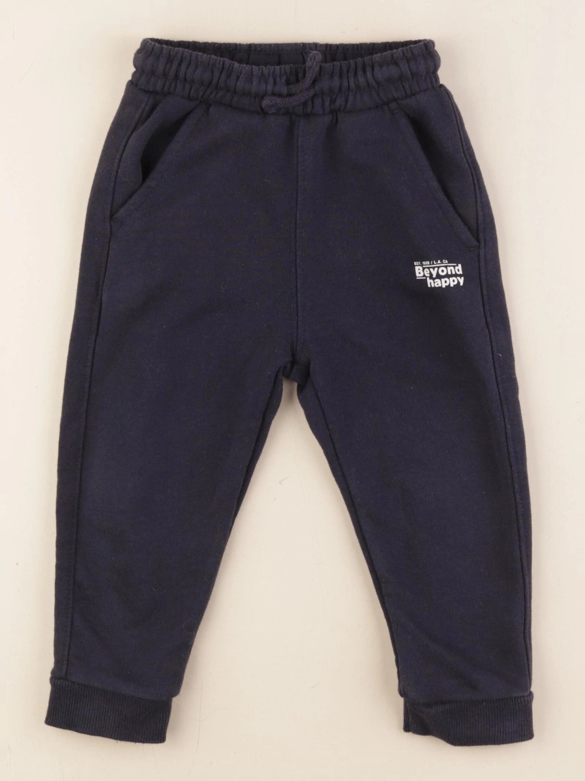 Zara - jogging bleu - 18/24 mois