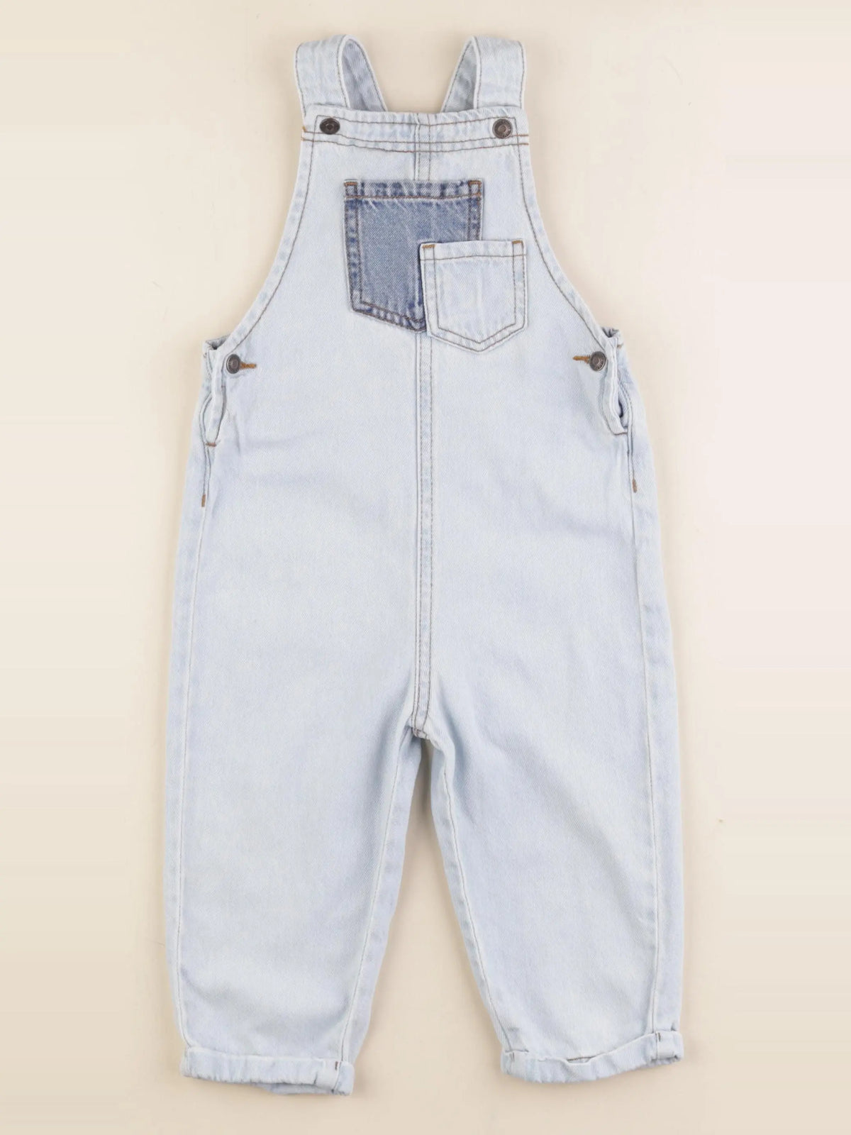 Vertbaudet - salopette bleu - 2 ans