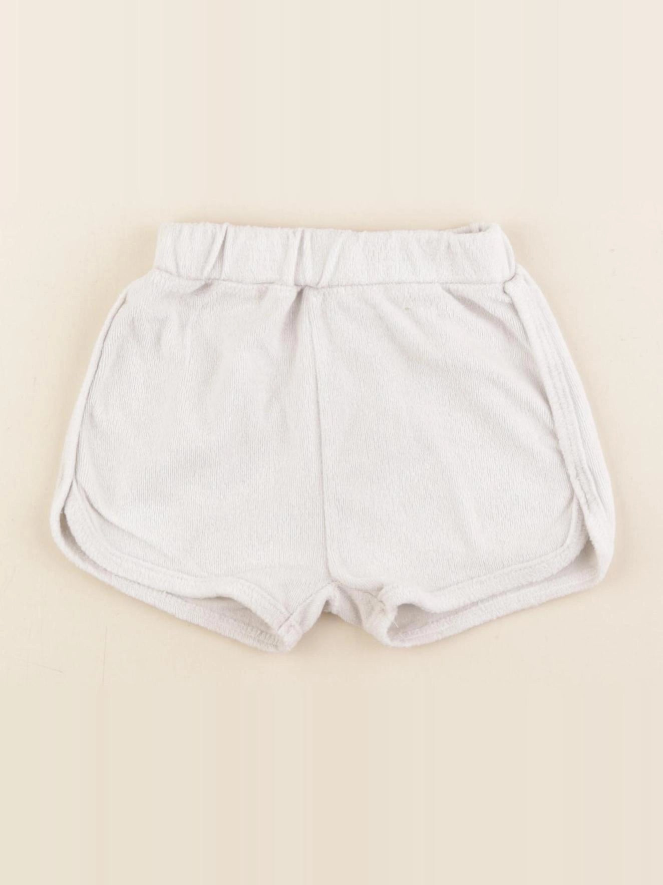 Vertbaudet - short blanc - 12 mois