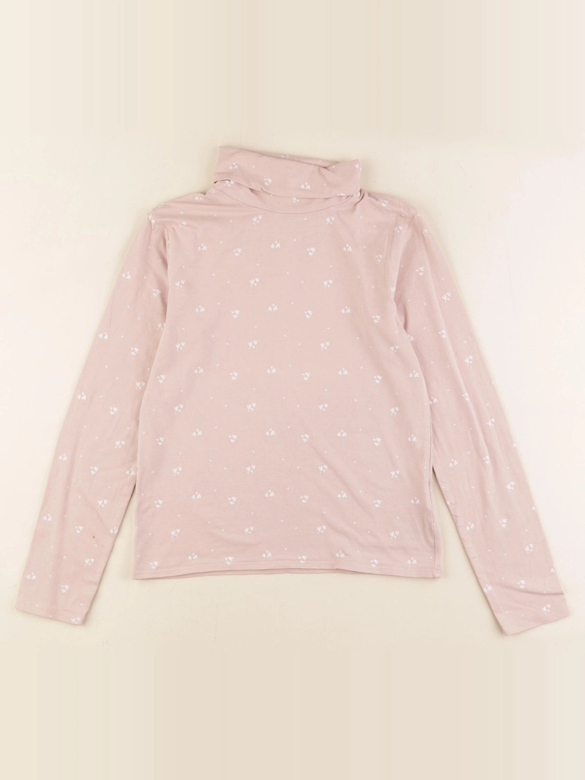 Vertbaudet - sous-pull rose - 10 ans