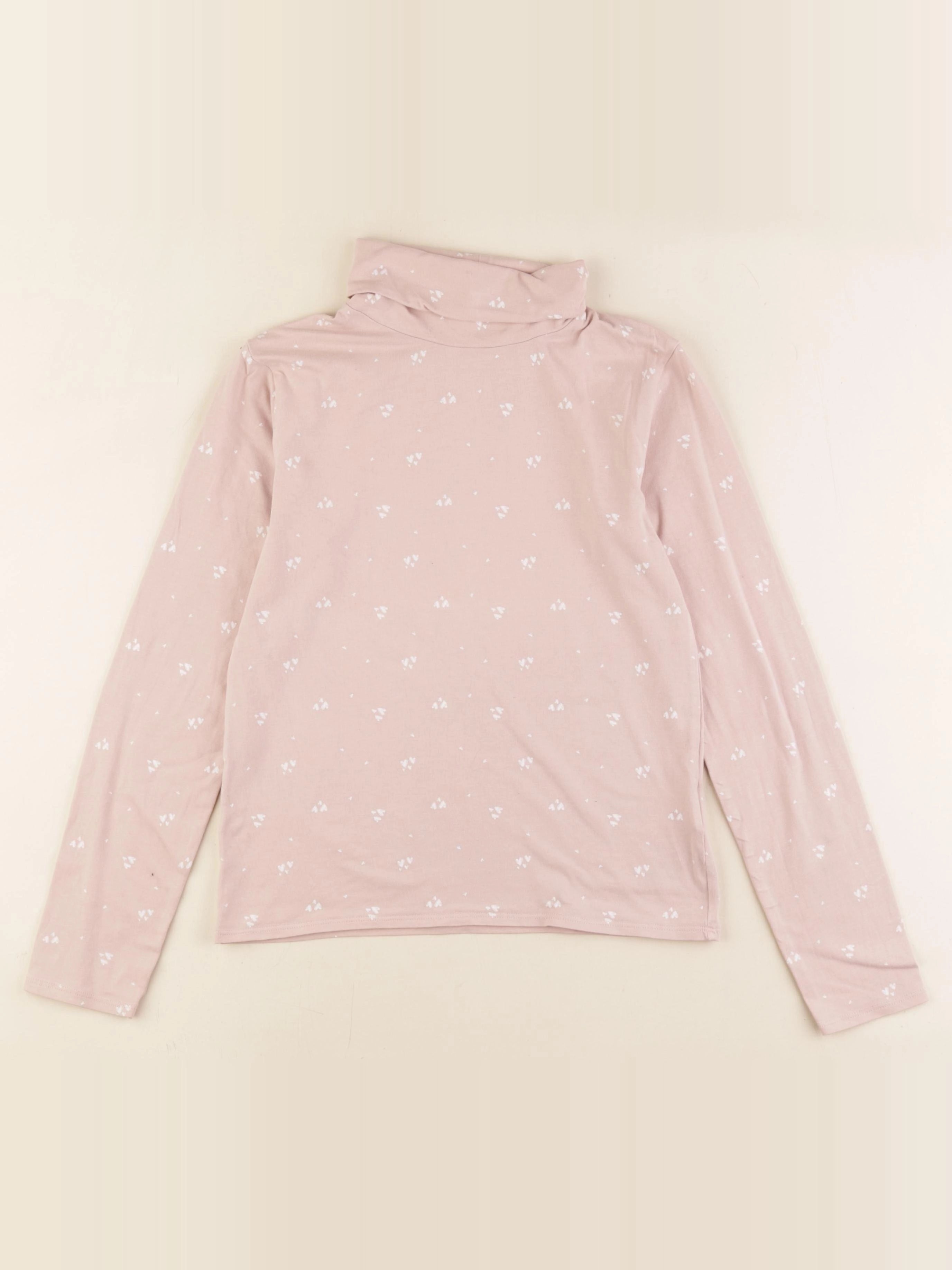 Vertbaudet - sous-pull rose - 10 ans