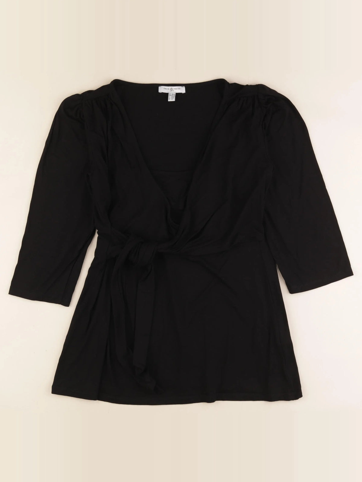 Envie de fraise - tee-shirt allaitement noir - 38 à 40