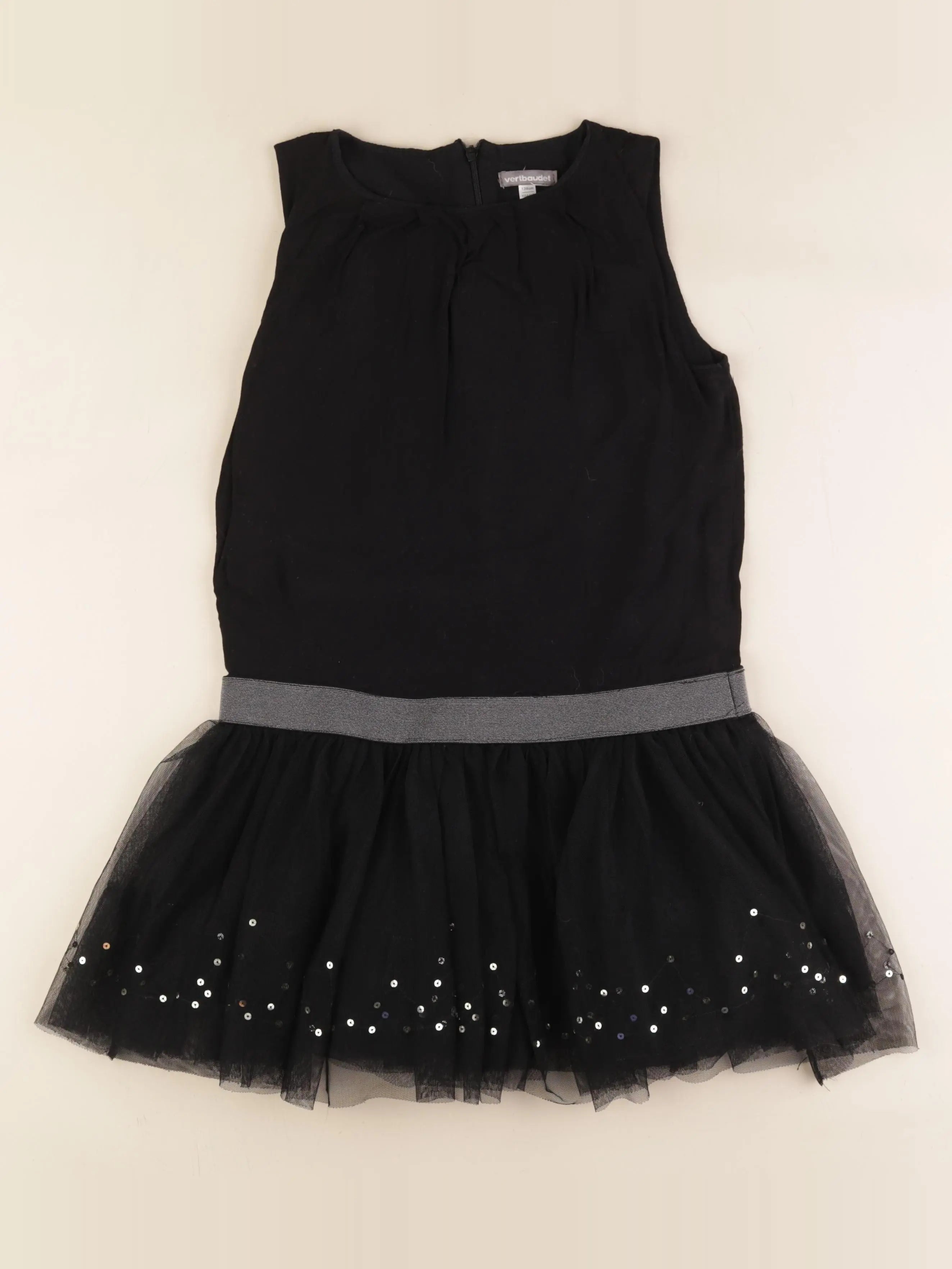 Vertbaudet - robe noir - 10 ans