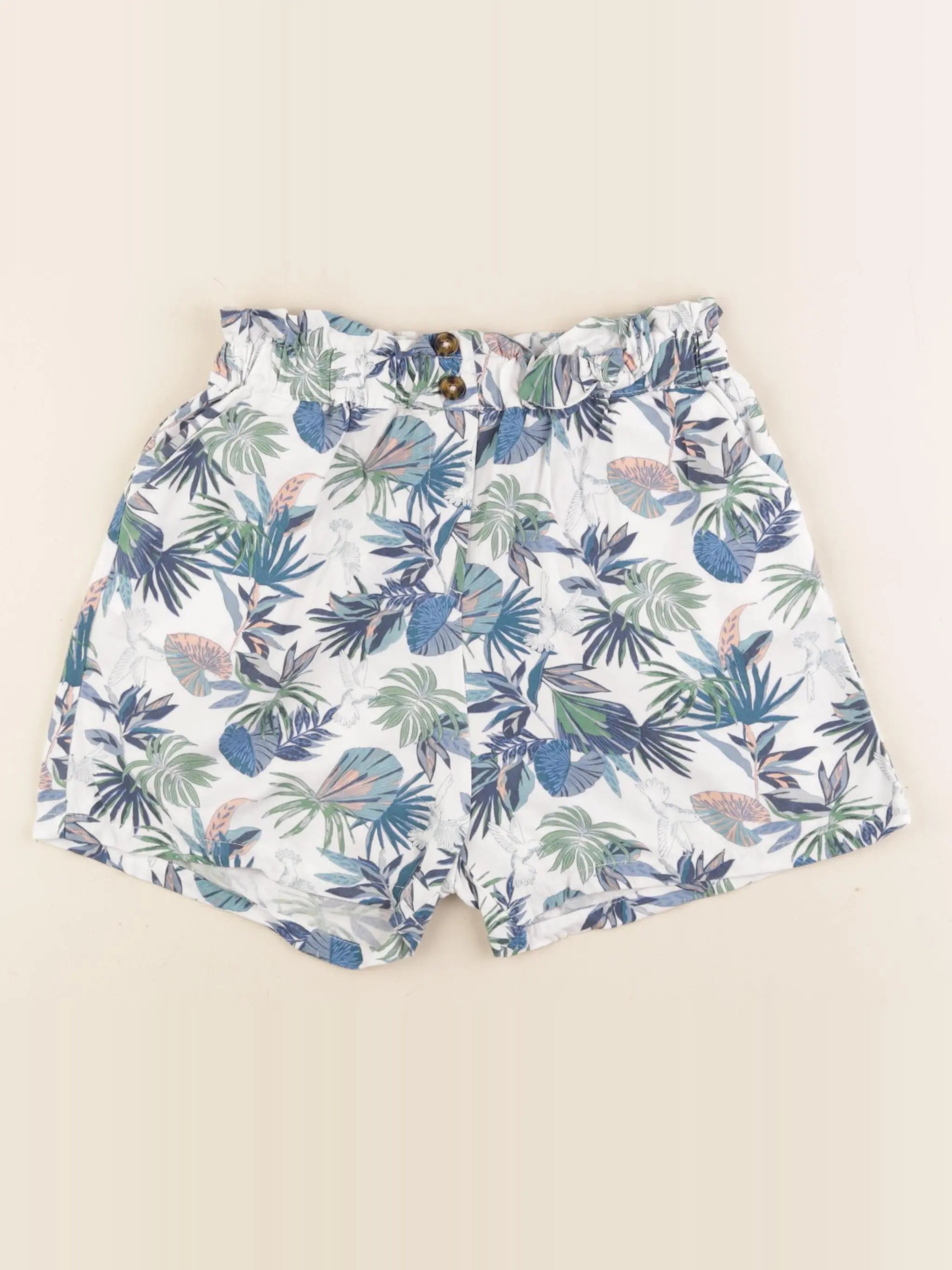 Vertbaudet - short bleu - 10 ans