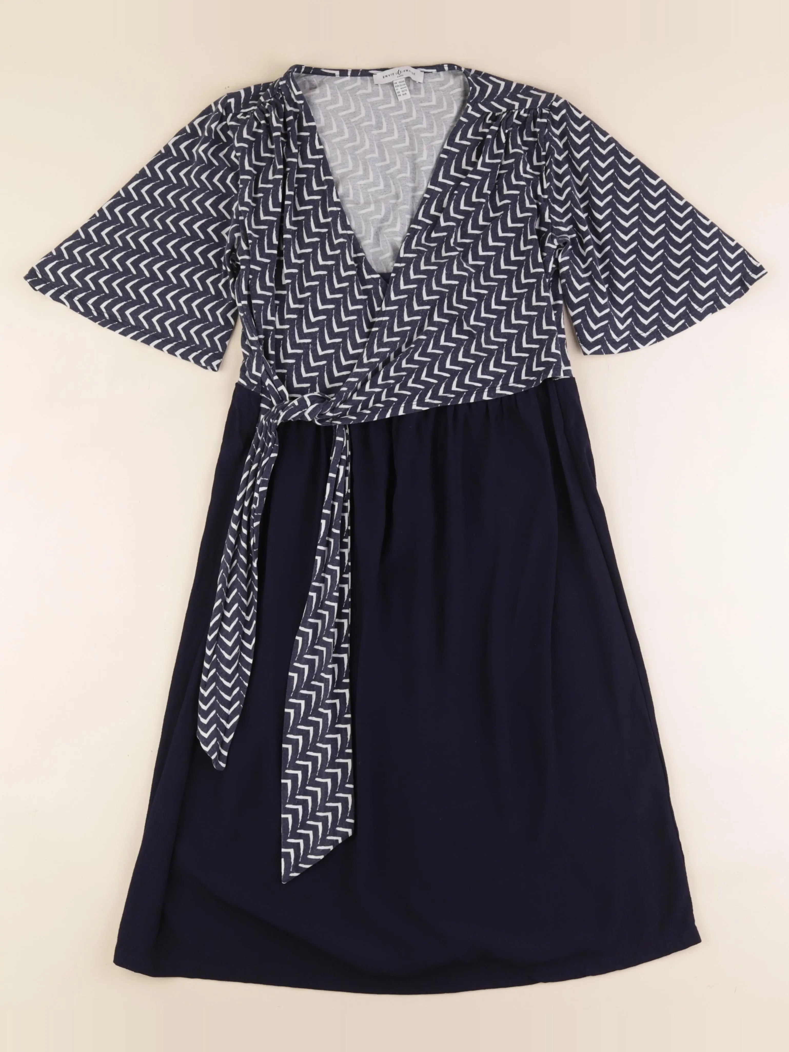 Envie de fraise - robe allaitement bleu - 38 à 40