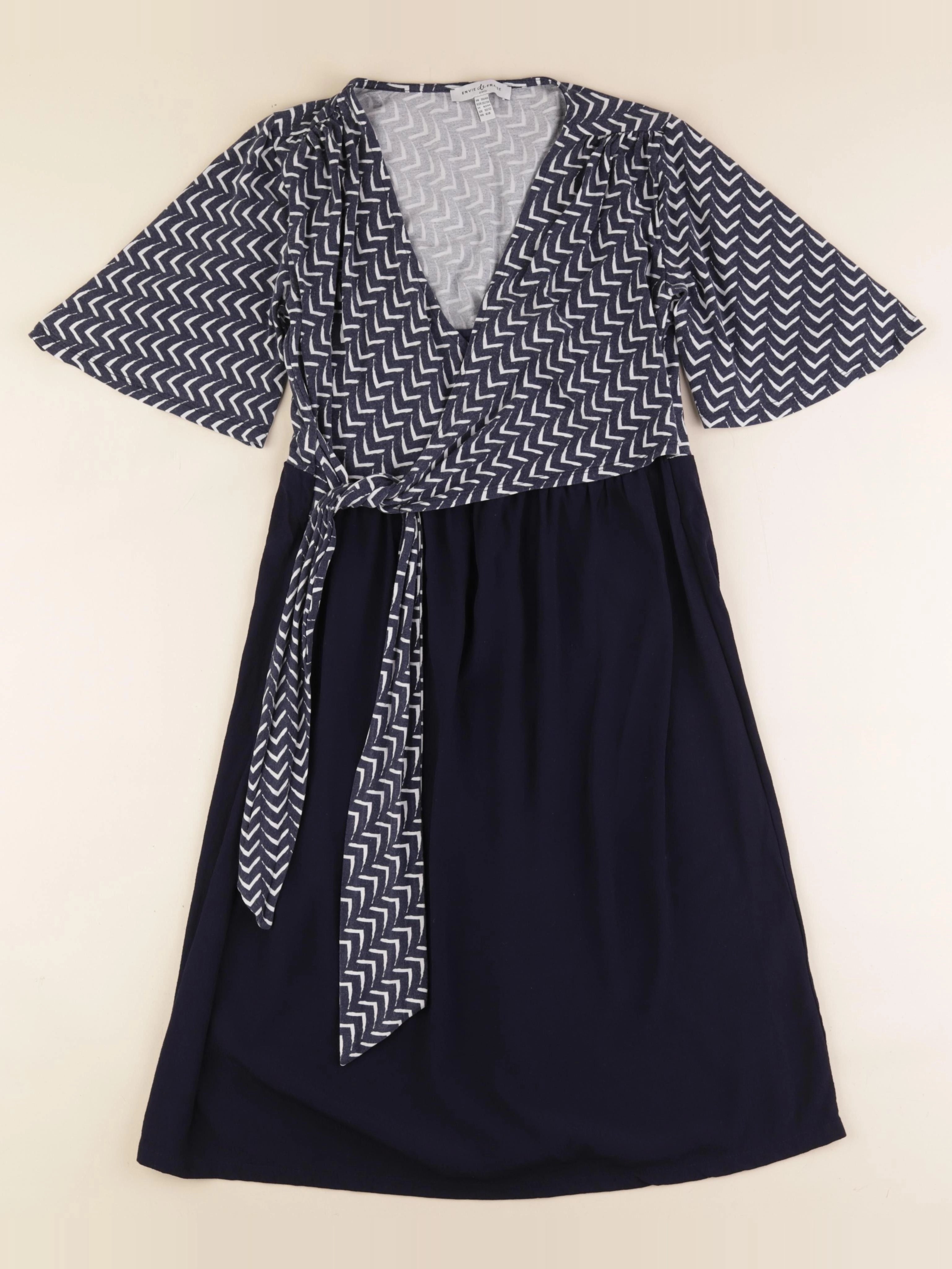 Envie de fraise - robe allaitement bleu - 38 à 40