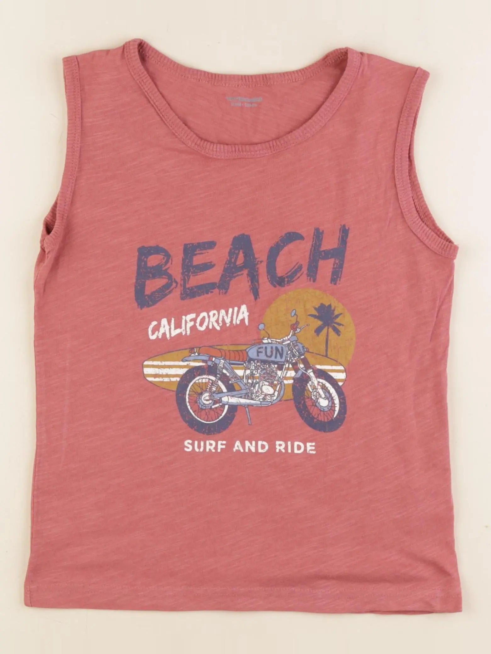 Vertbaudet - débardeur rose - 8 ans