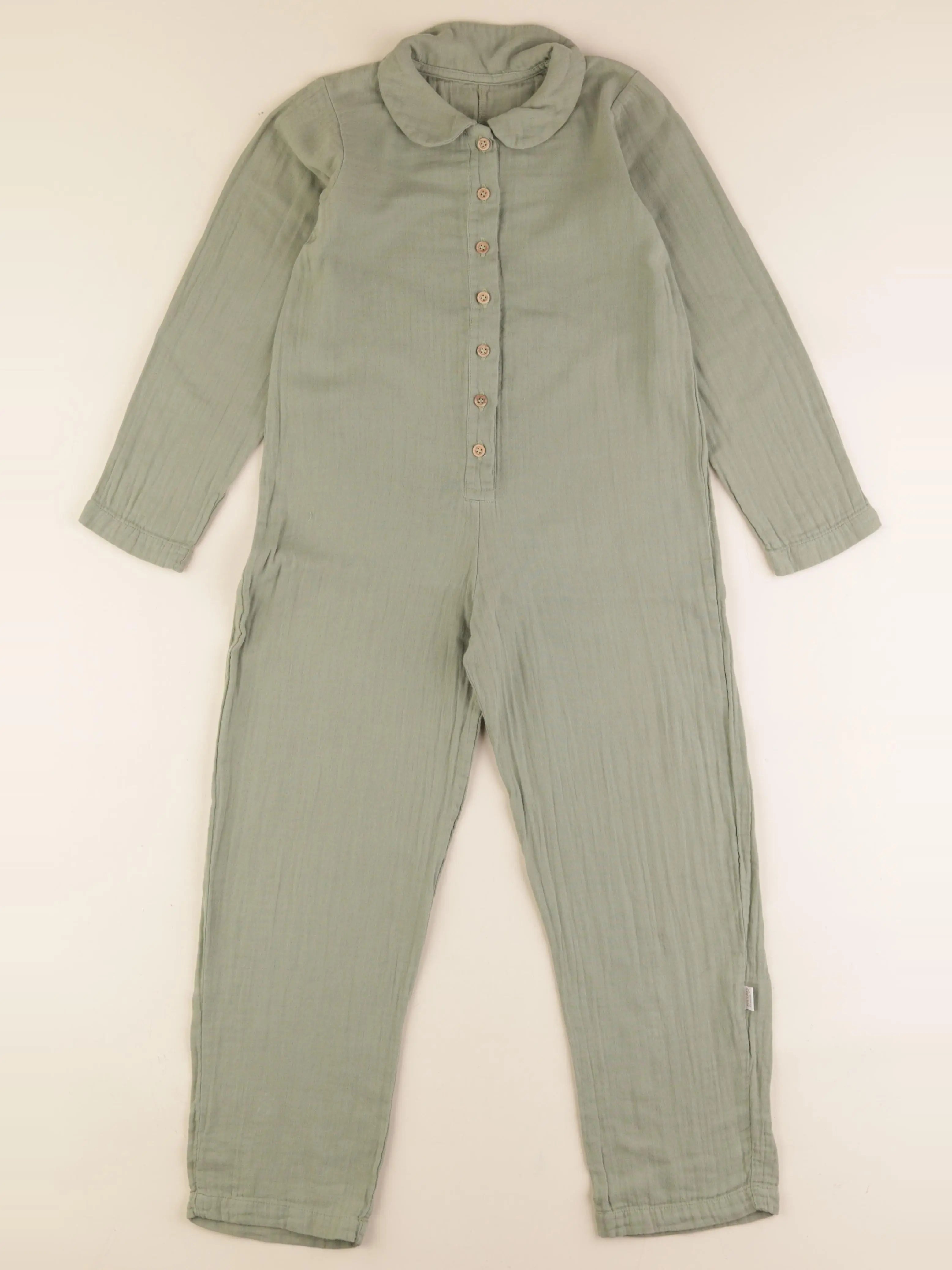 Poudre Organic - combinaison vert - 8 ans