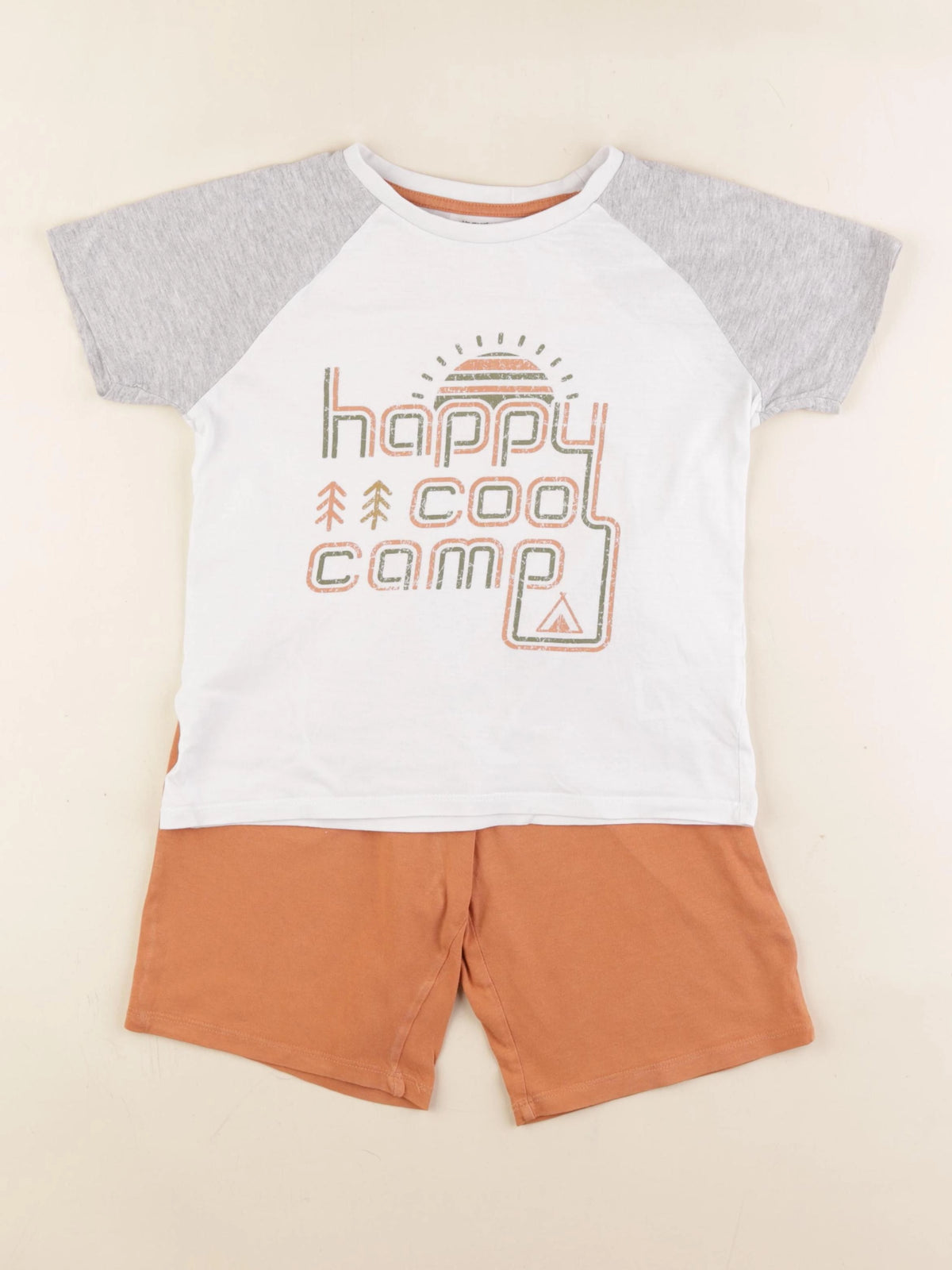 Vertbaudet - pyjama coton multicolore - 8 ans