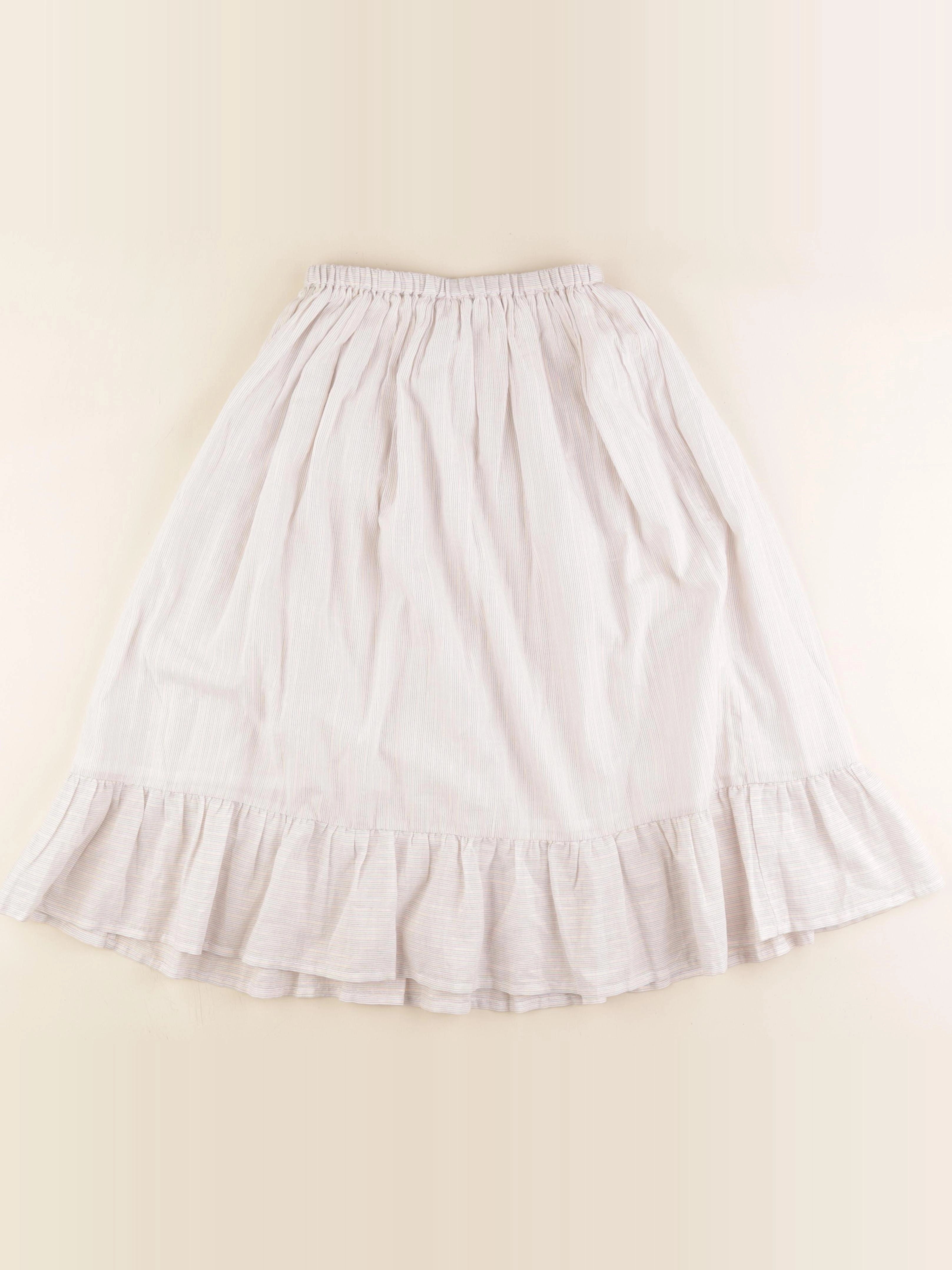 Bonton - jupe multicolore, blanc - 12 ans