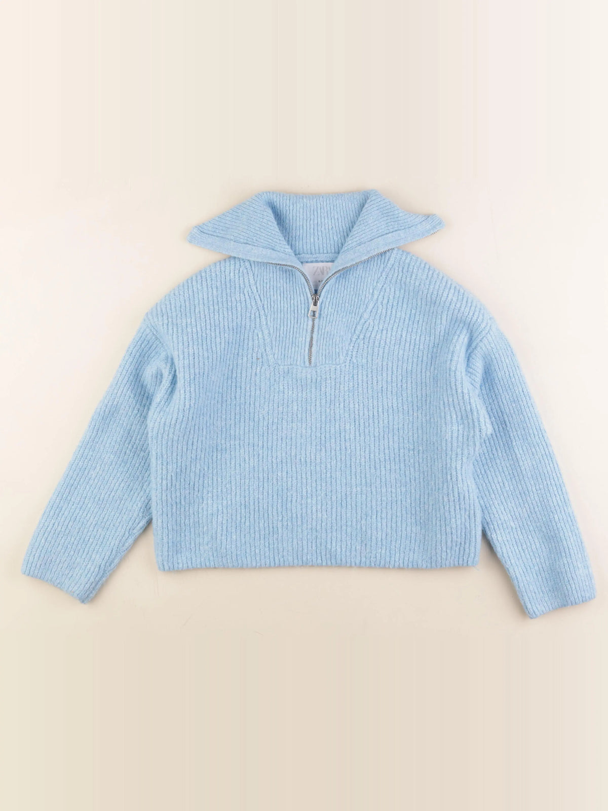 Zara - pull bleu - 9/10 ans