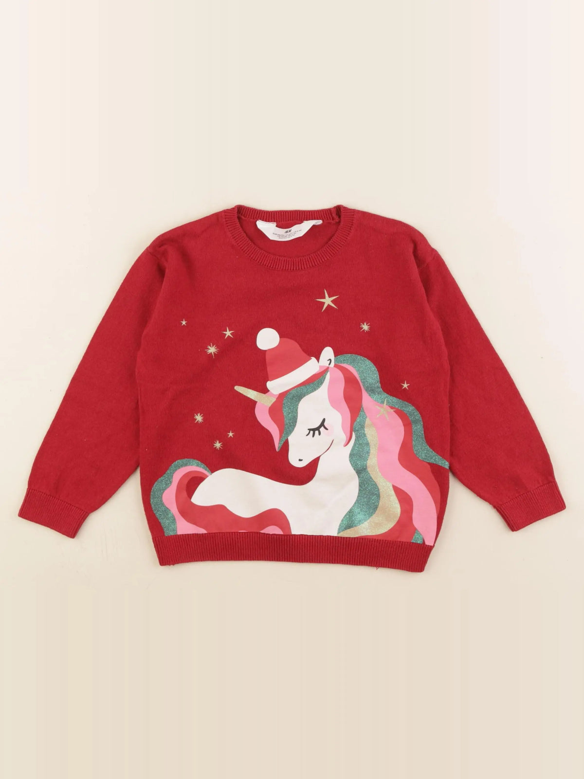 H&M - pull multicolore - 2/4 ans