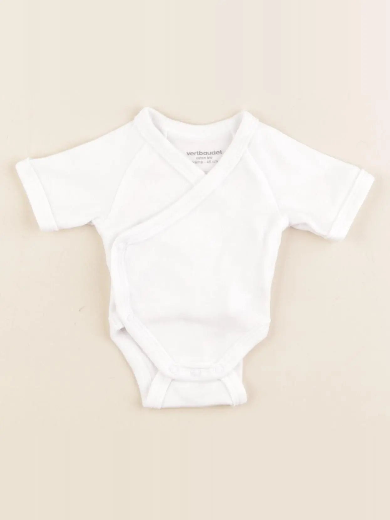 Vertbaudet - body blanc - Prématuré