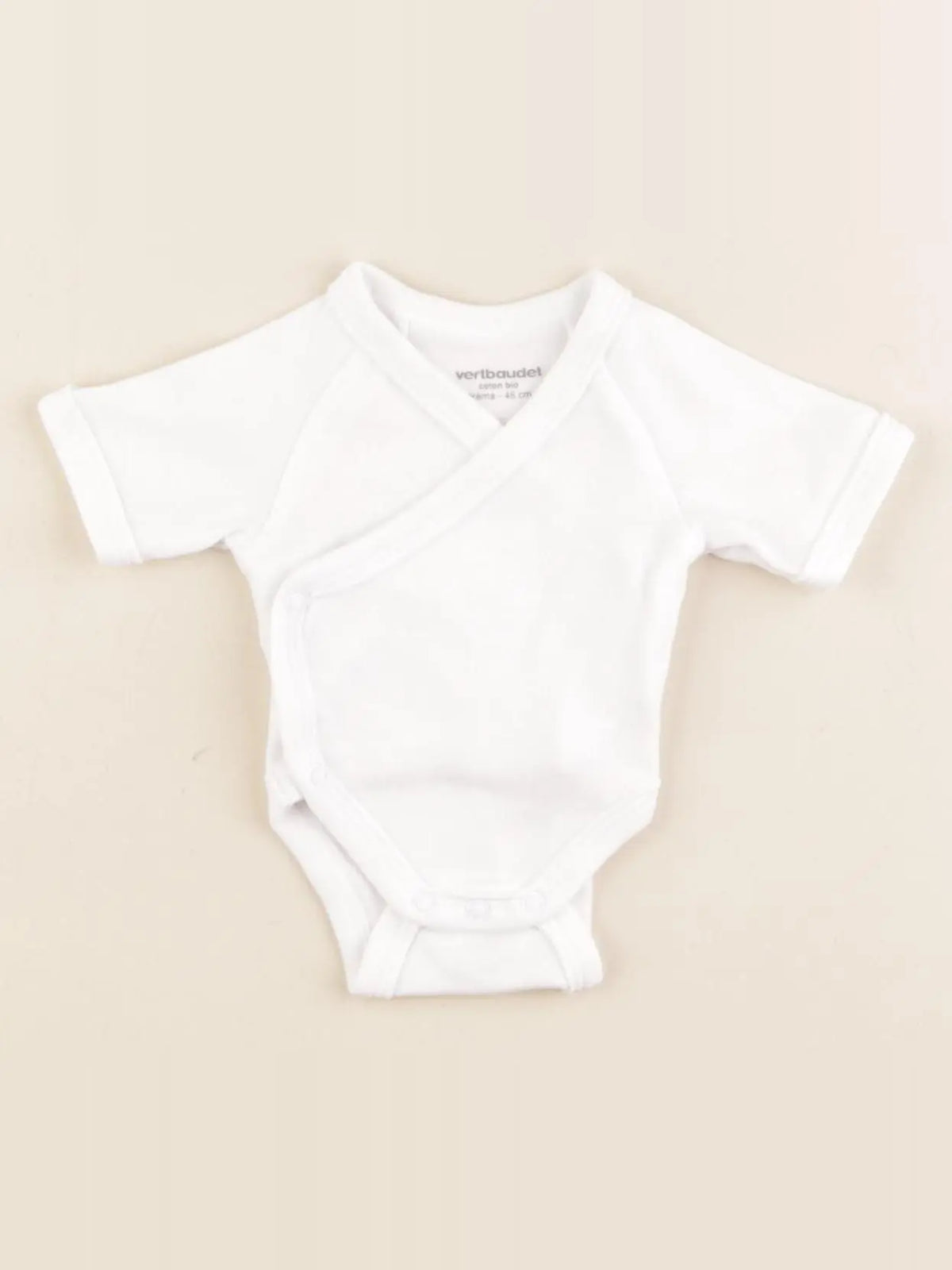 Vertbaudet - body blanc - Prématuré