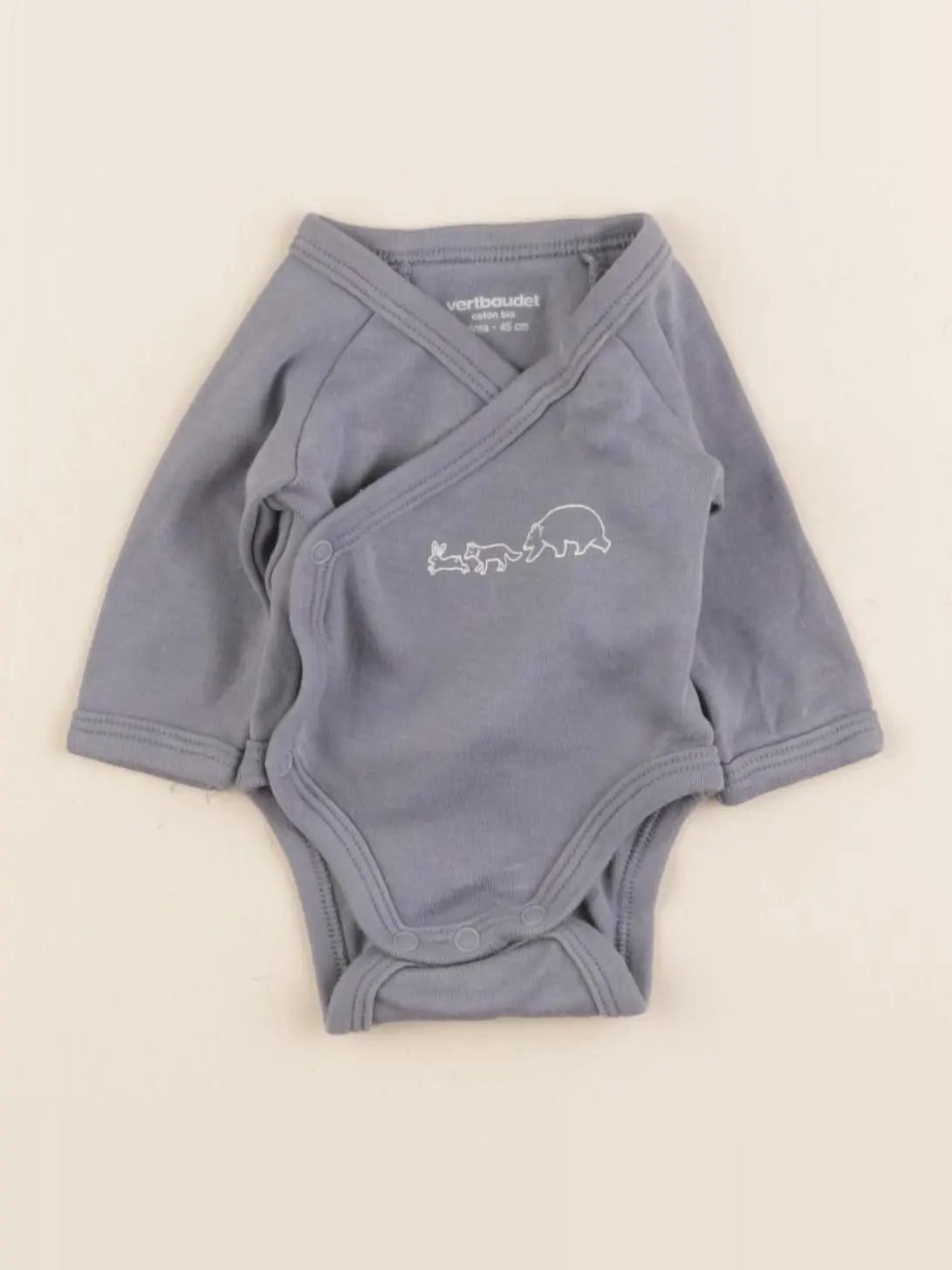 Vertbaudet - body bleu - Prématuré