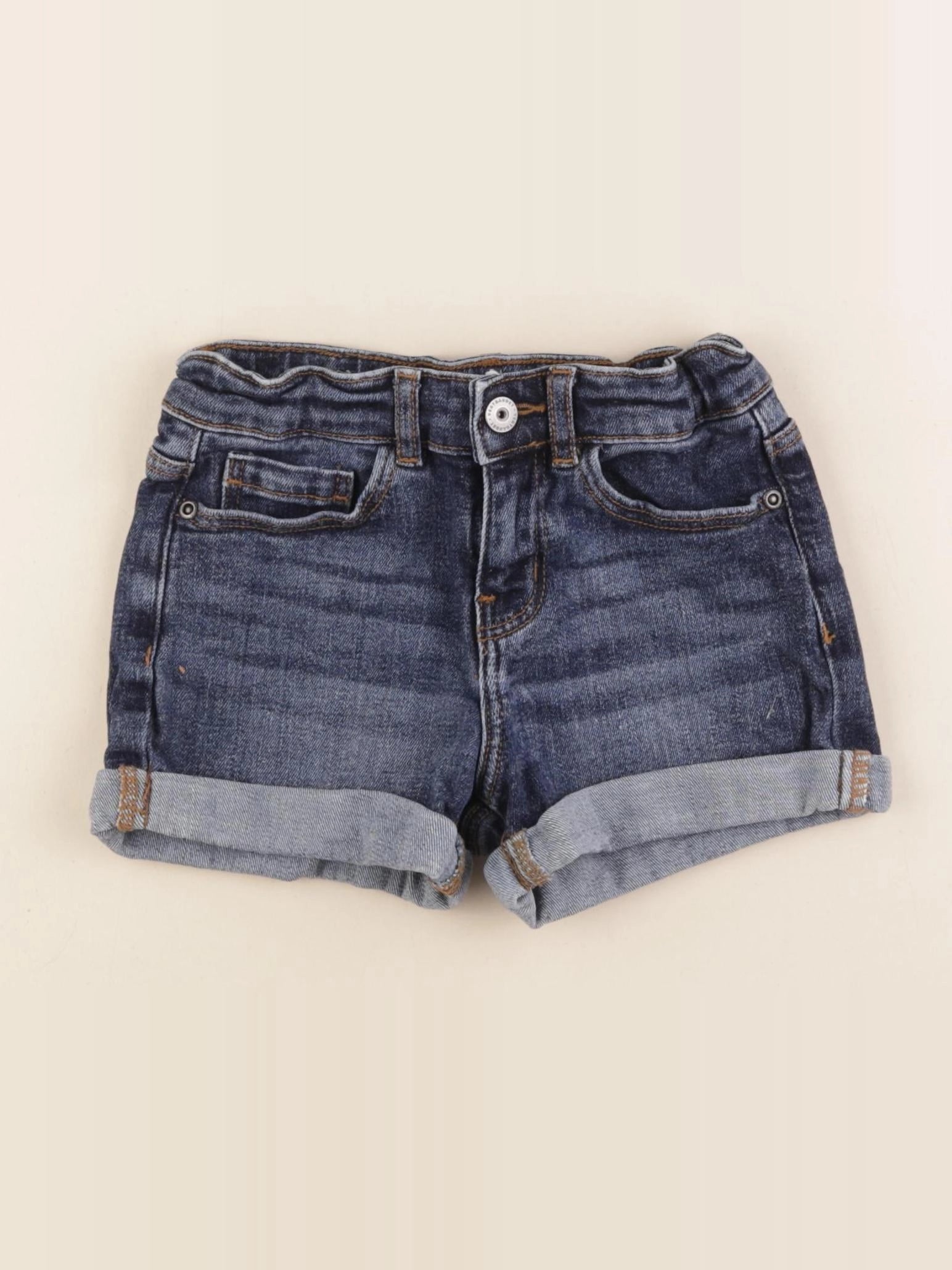 Vertbaudet - short bleu - 7 ans