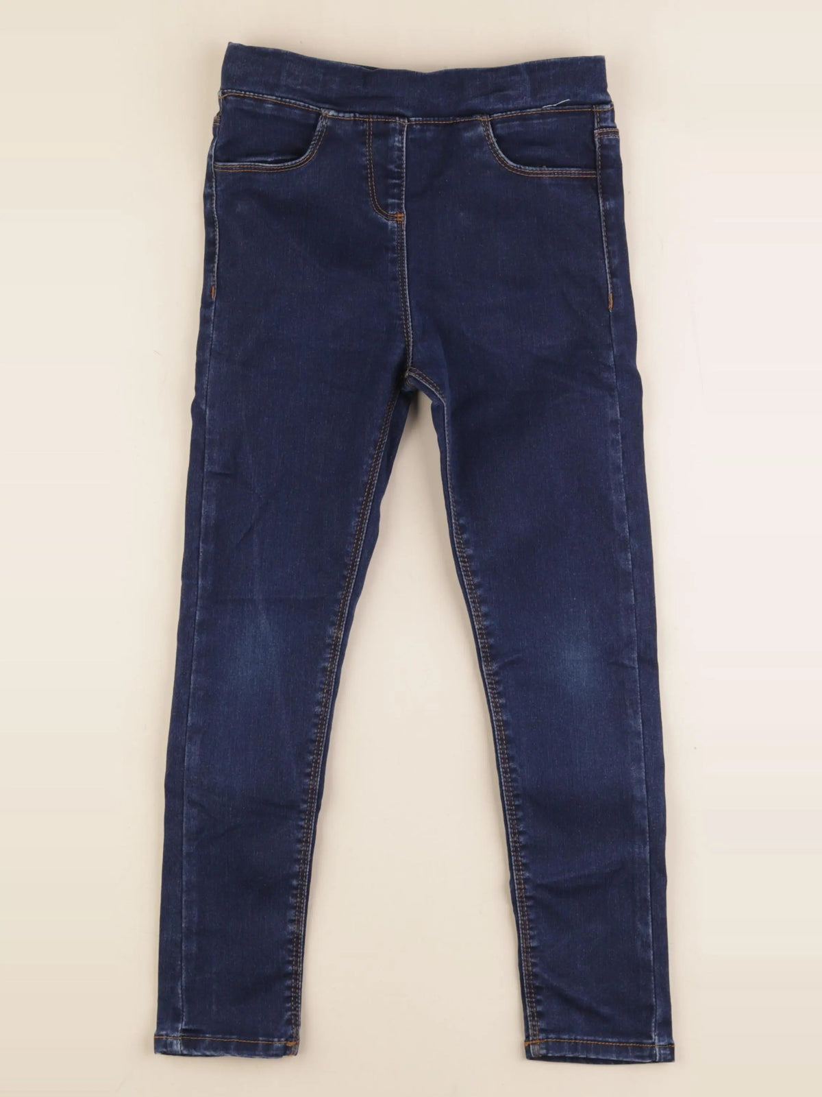 Vertbaudet - jegging bleu - 8 ans