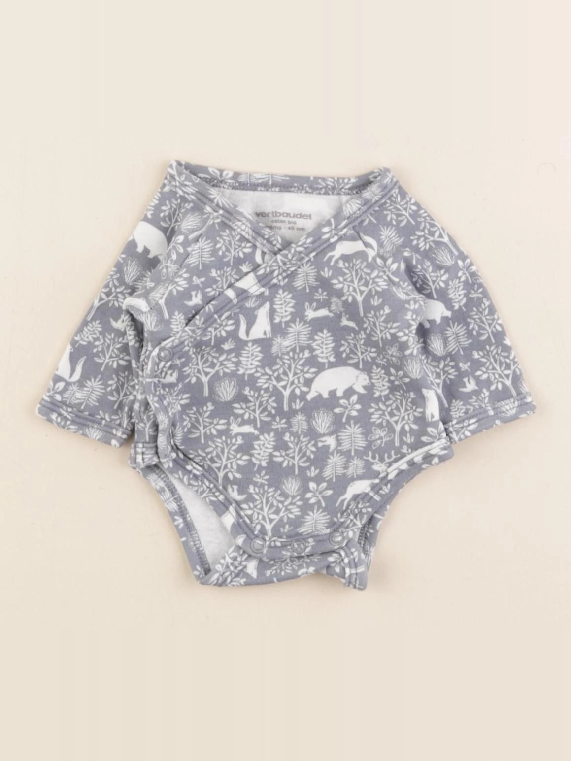 Vertbaudet - body bleu - Prématuré