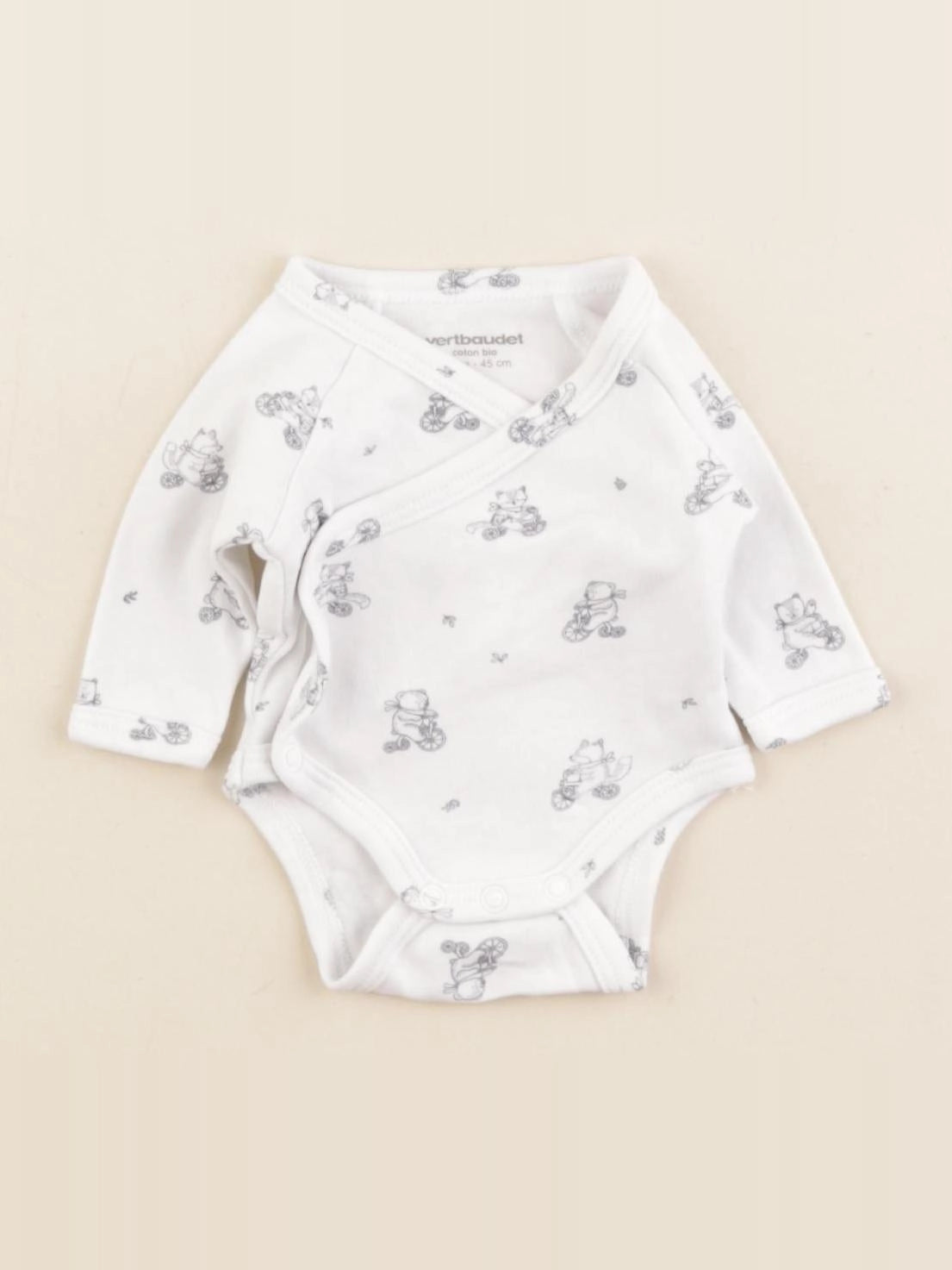 Vertbaudet - body bleu - Prématuré