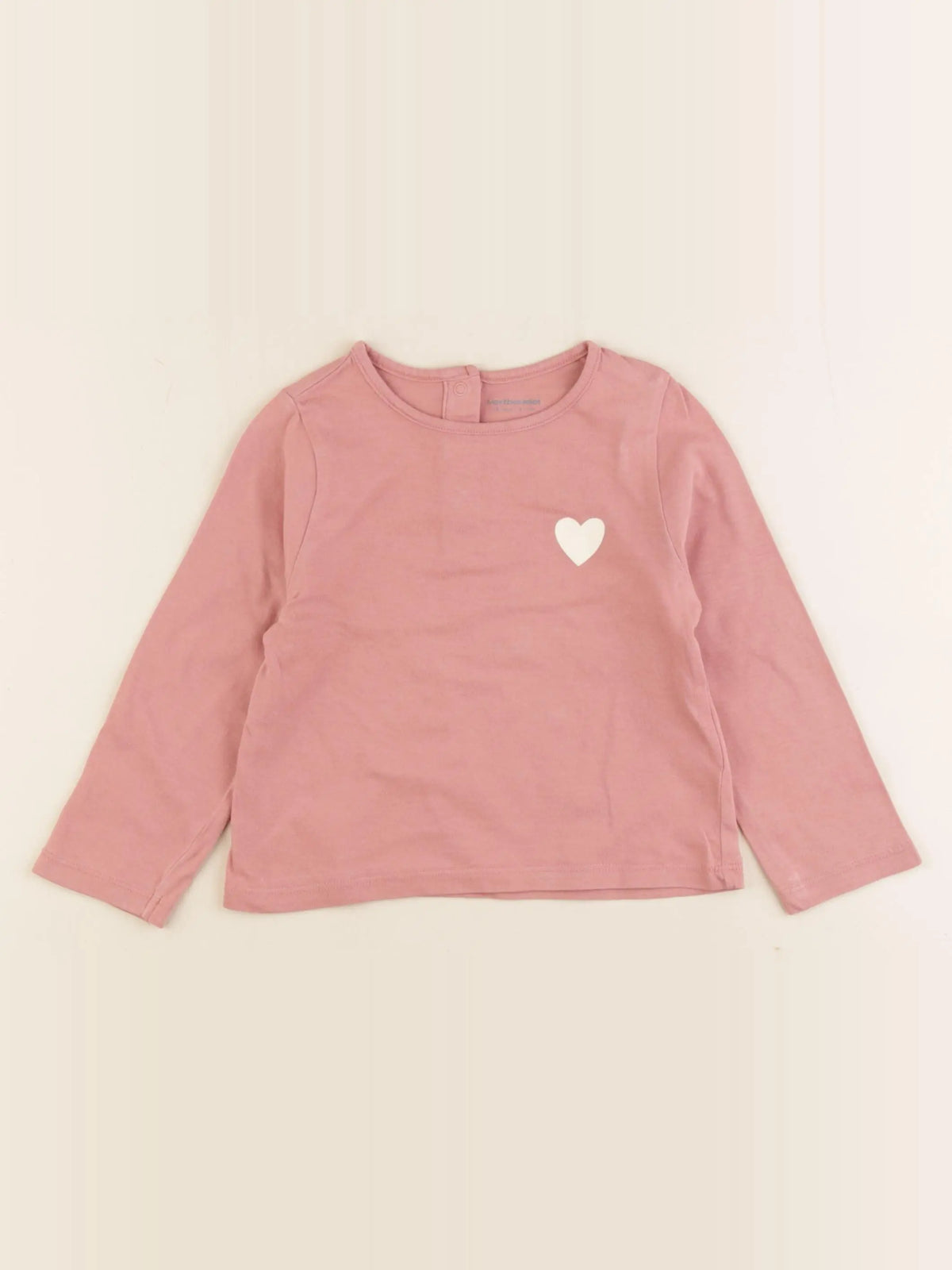 Vertbaudet - tee-shirt rose - 18 mois
