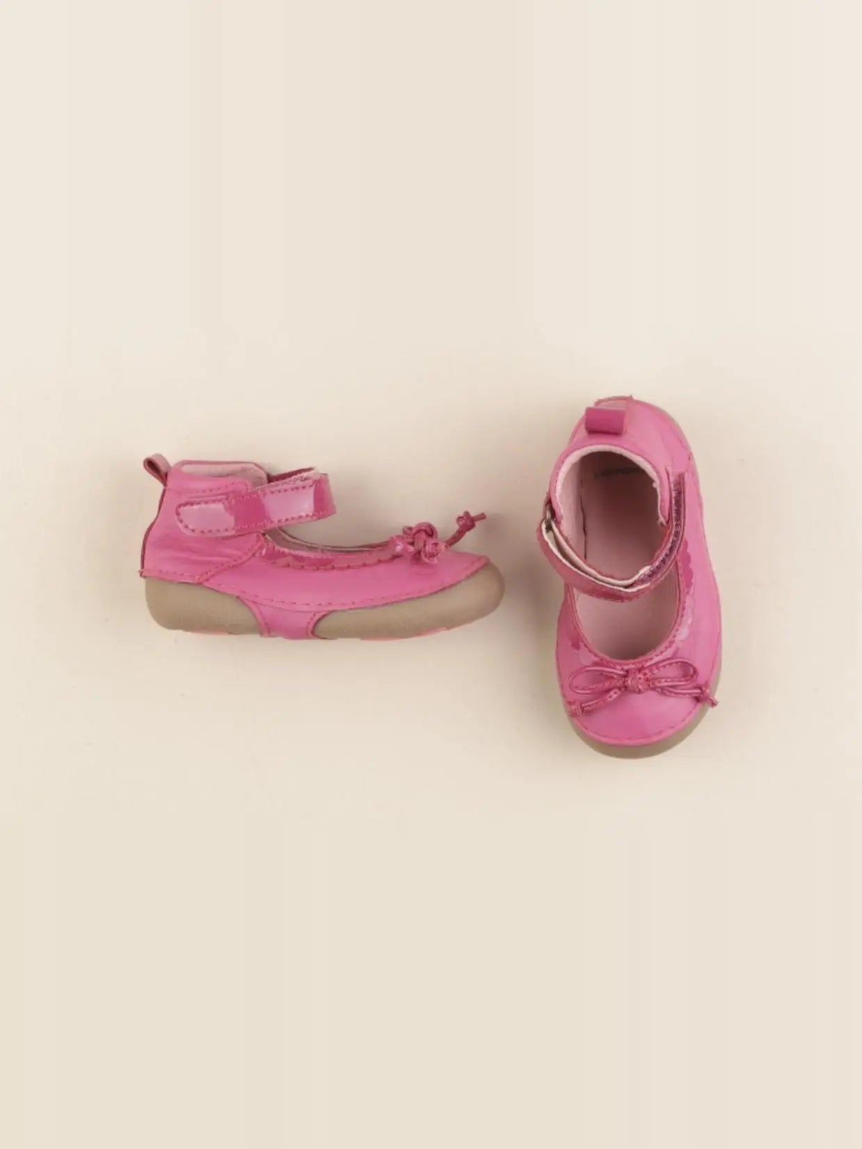 Vertbaudet - chaussons rose - pointure 18