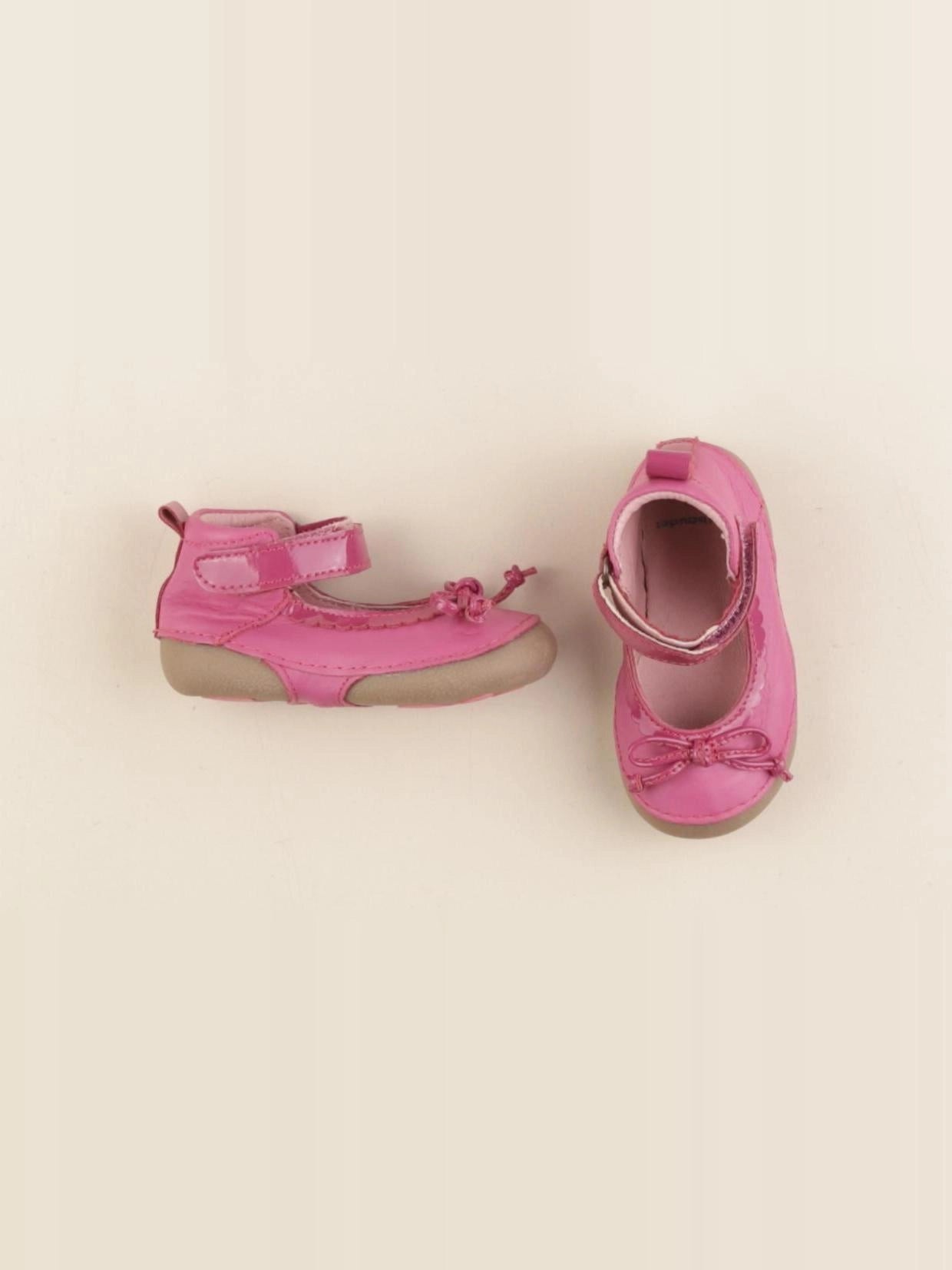 Vertbaudet - chaussons rose - pointure 18