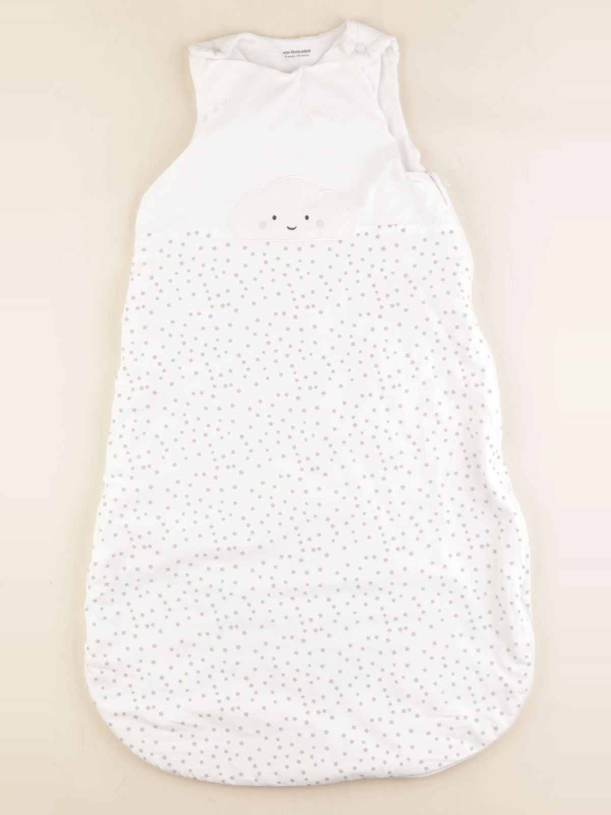 Vertbaudet - gigoteuse TOG 2 blanc - 6/18 mois