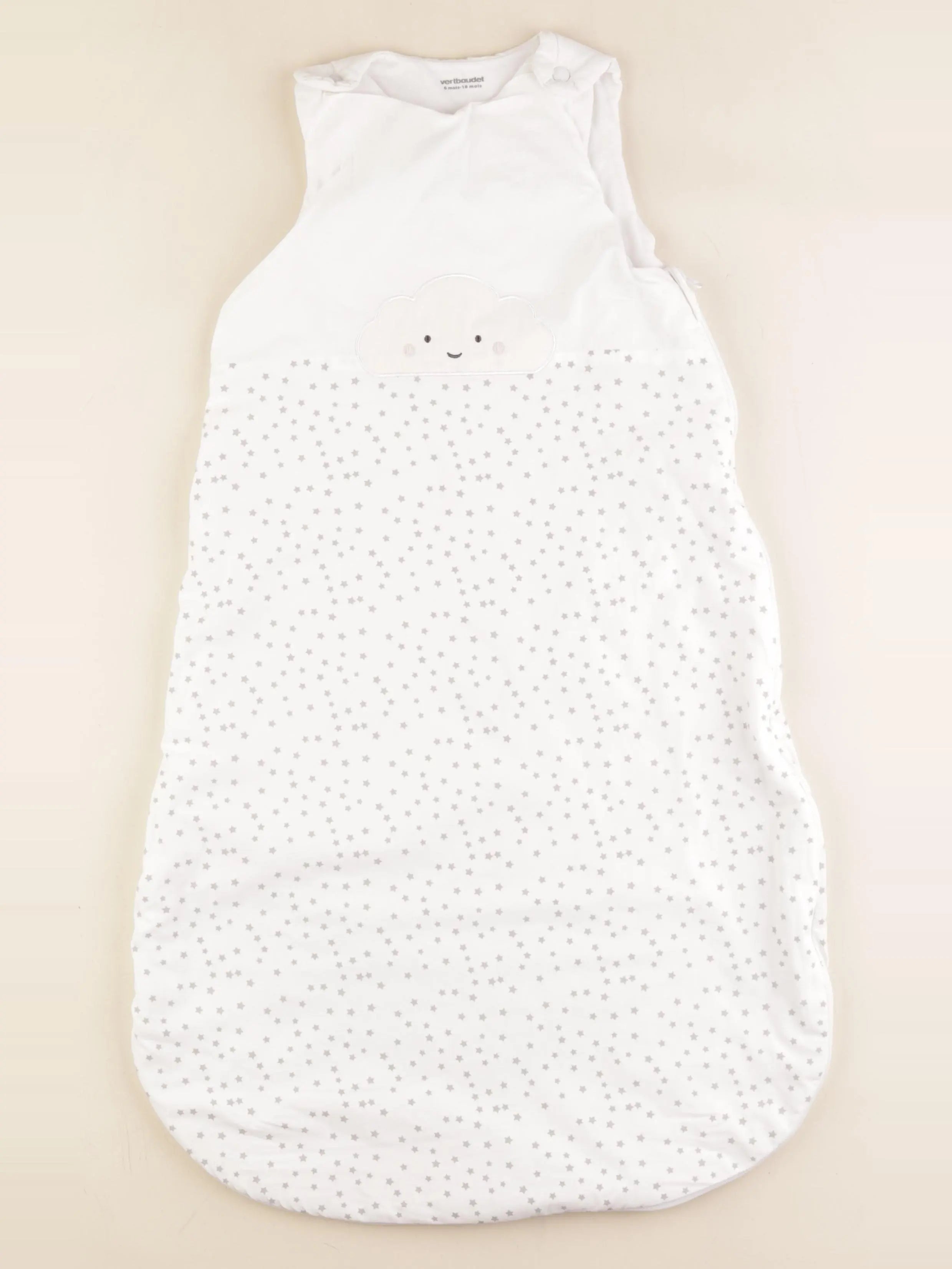 Vertbaudet - gigoteuse TOG 2 blanc - 6/18 mois