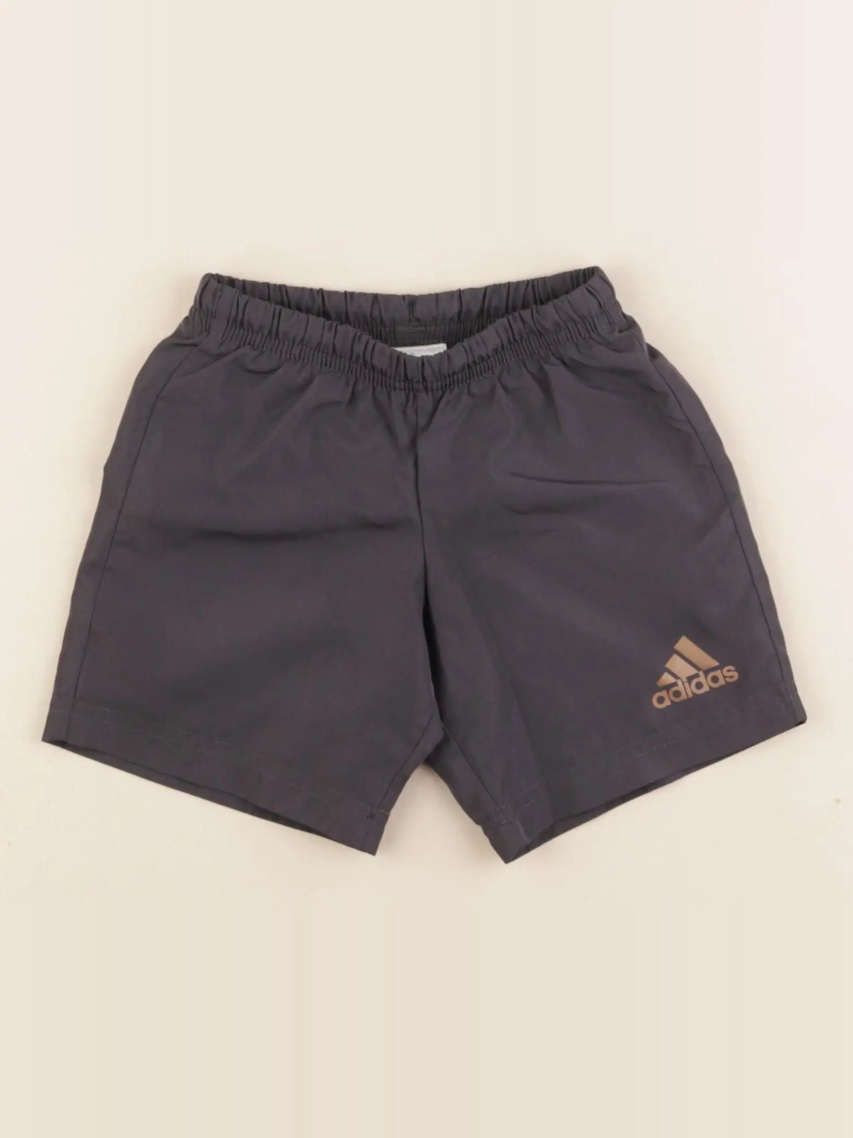 Adidas - short gris - 12/18 mois
