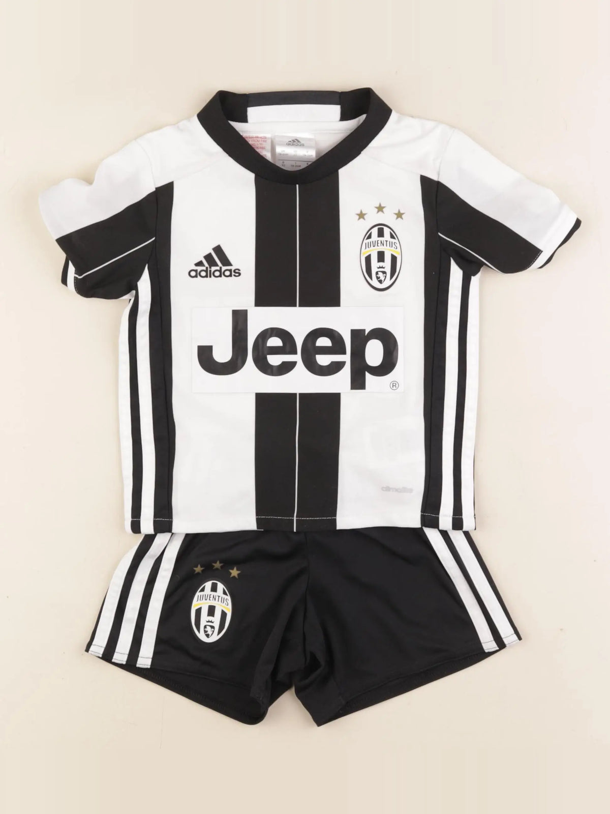 Adidas - ensemble blanc, noir - 18/24 mois