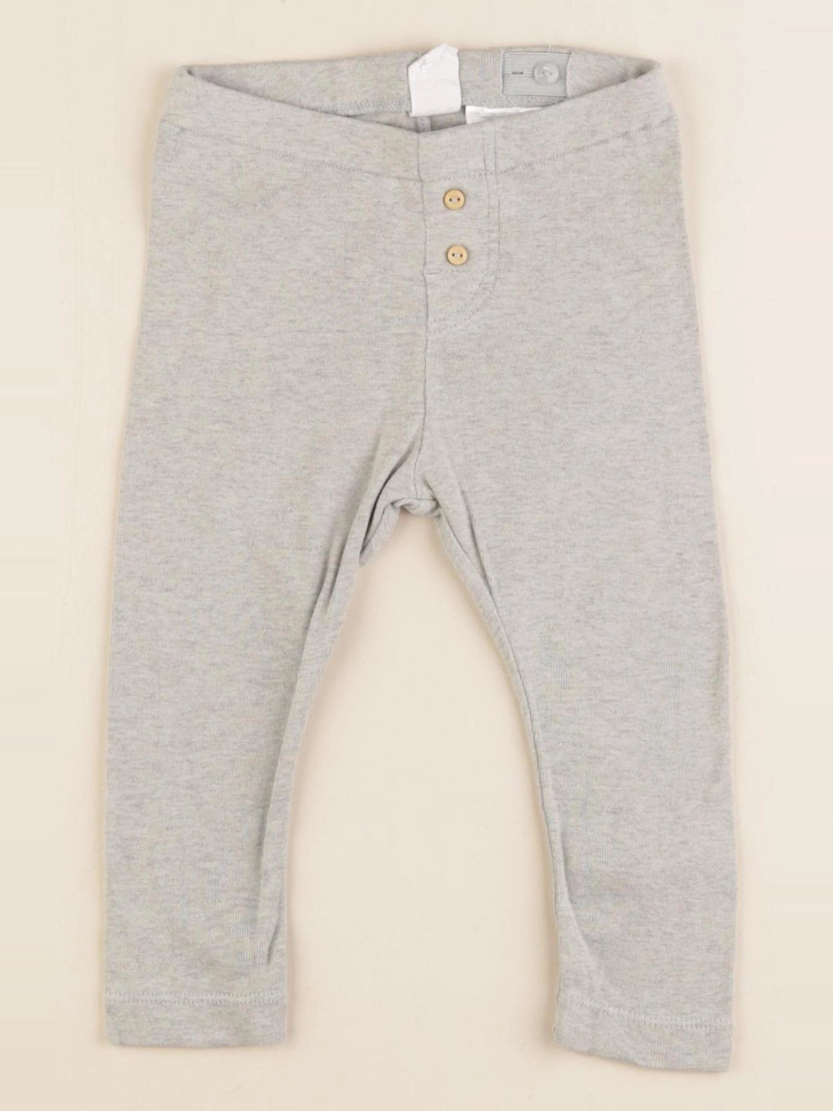 H&M - legging vert - 9/12 mois