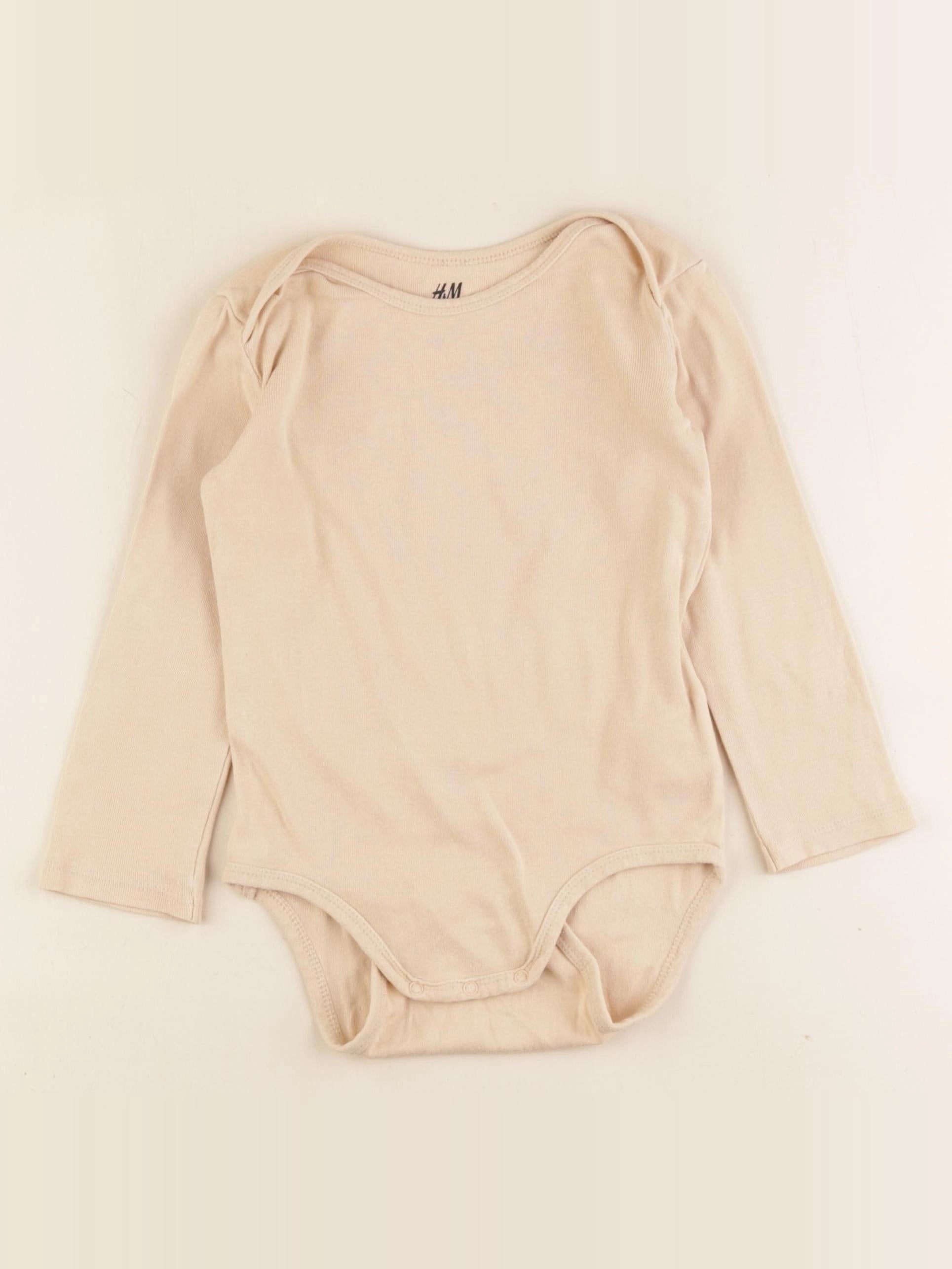 H&M - body jaune - 18/24 mois