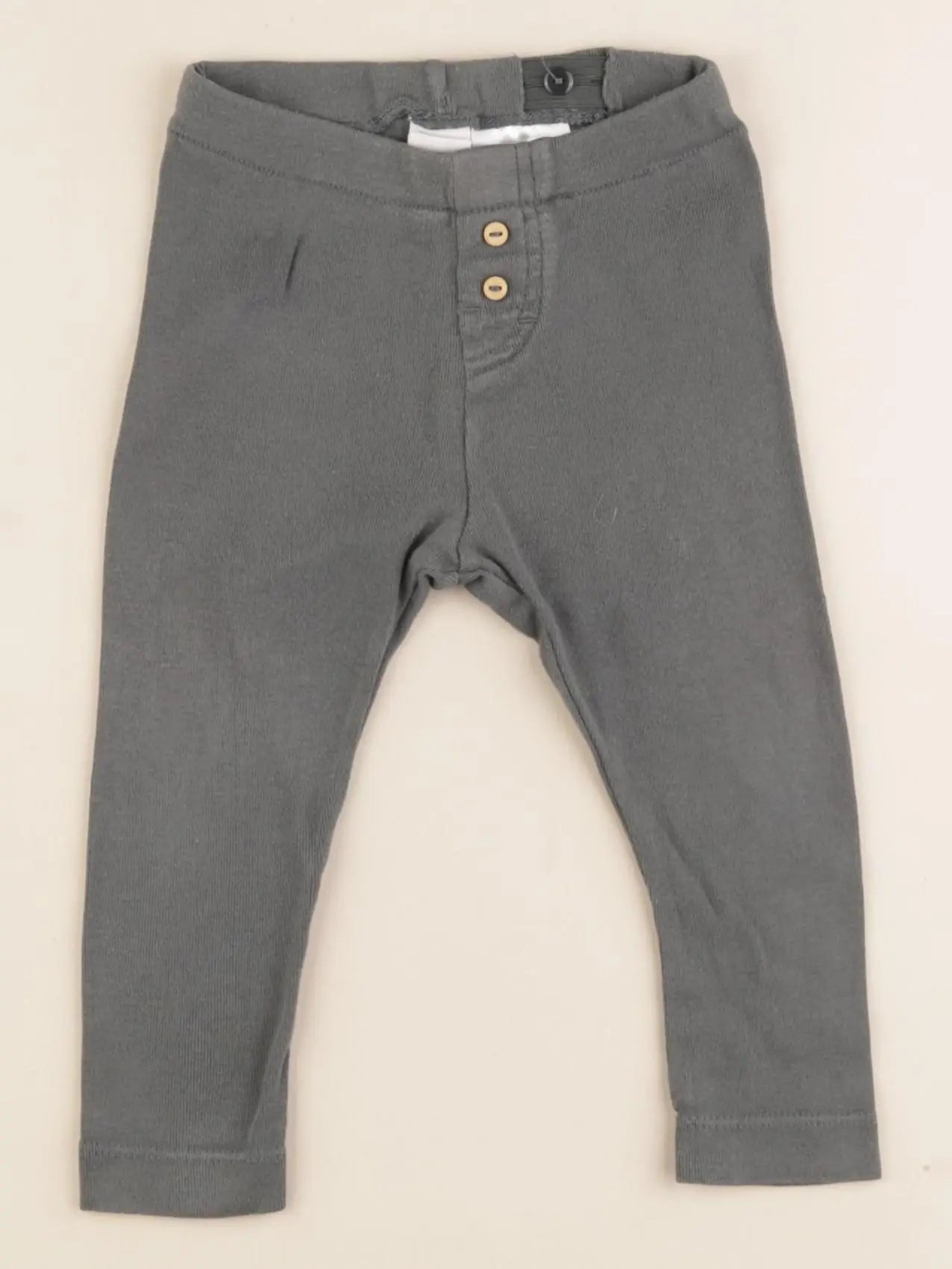 H&M - legging vert - 9/12 mois