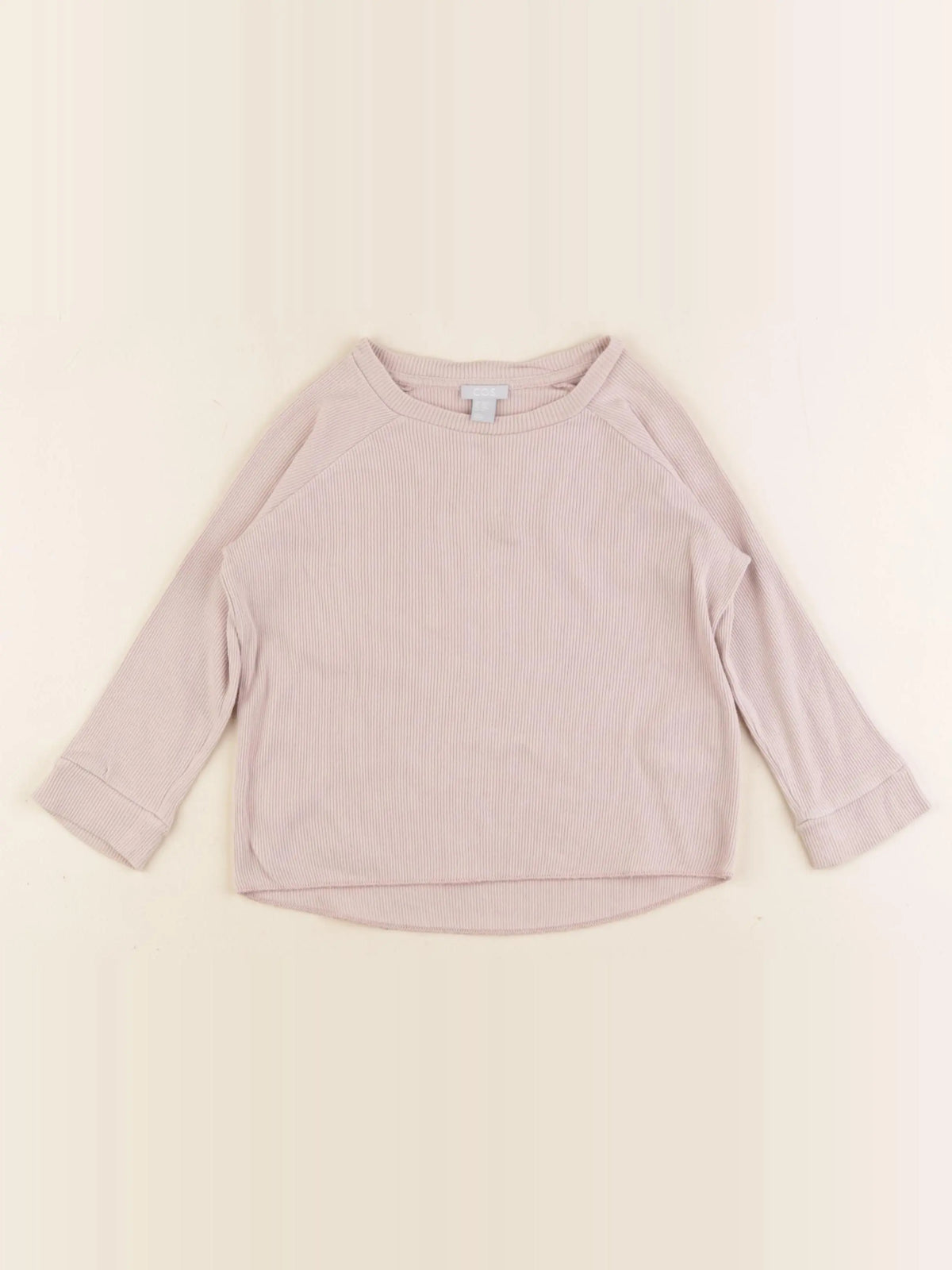 COS - tee-shirt rose - 2/4 ans
