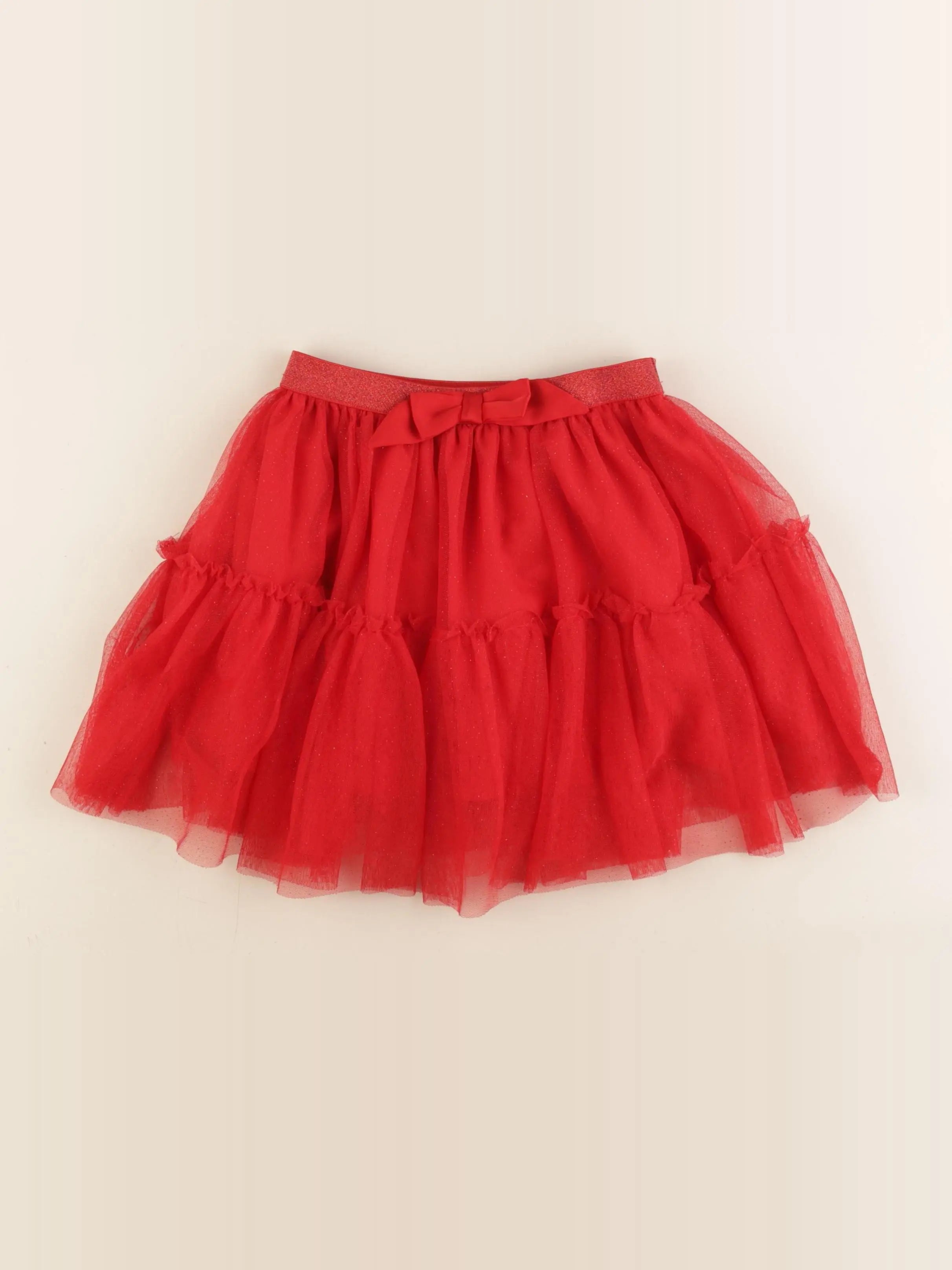 H&M - jupe rouge - 4/6 ans