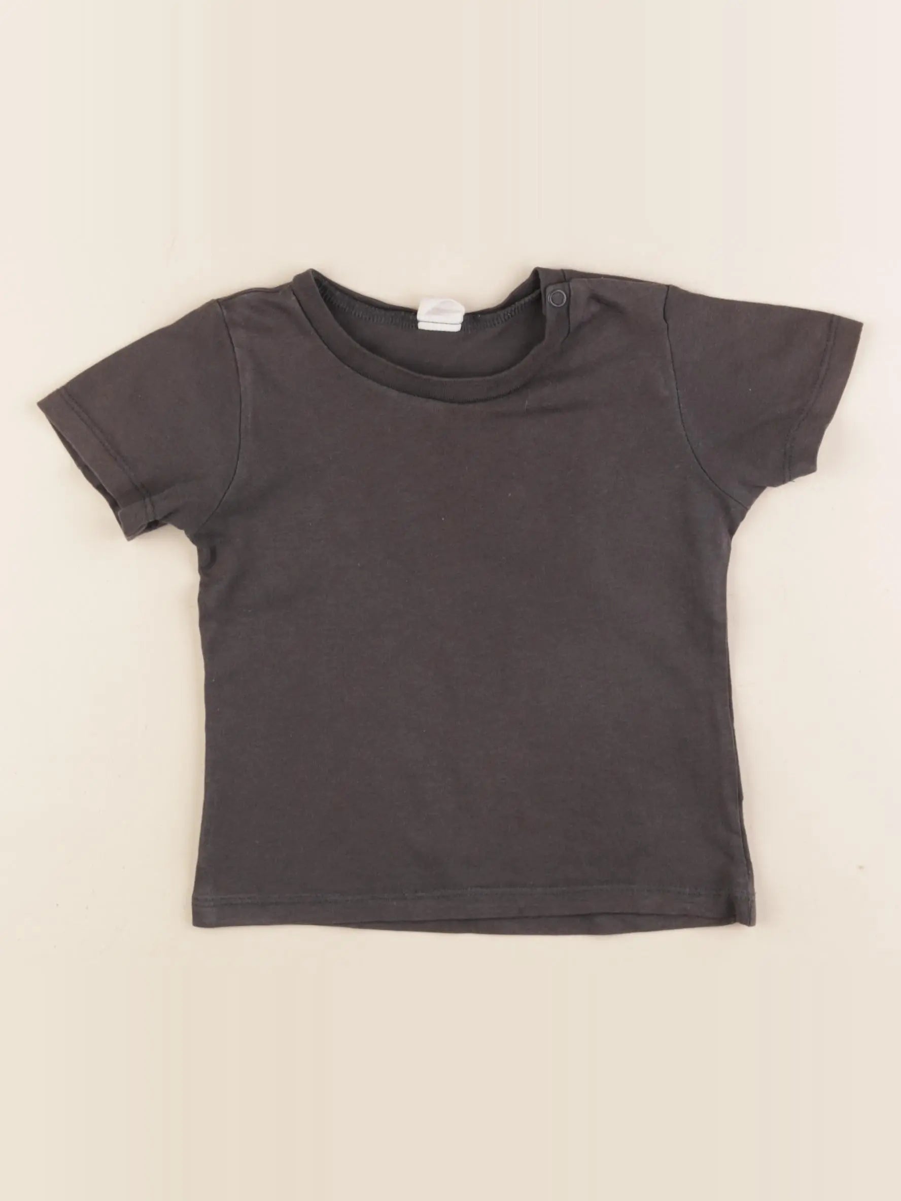 H&M - tee-shirt gris - 9/12 mois