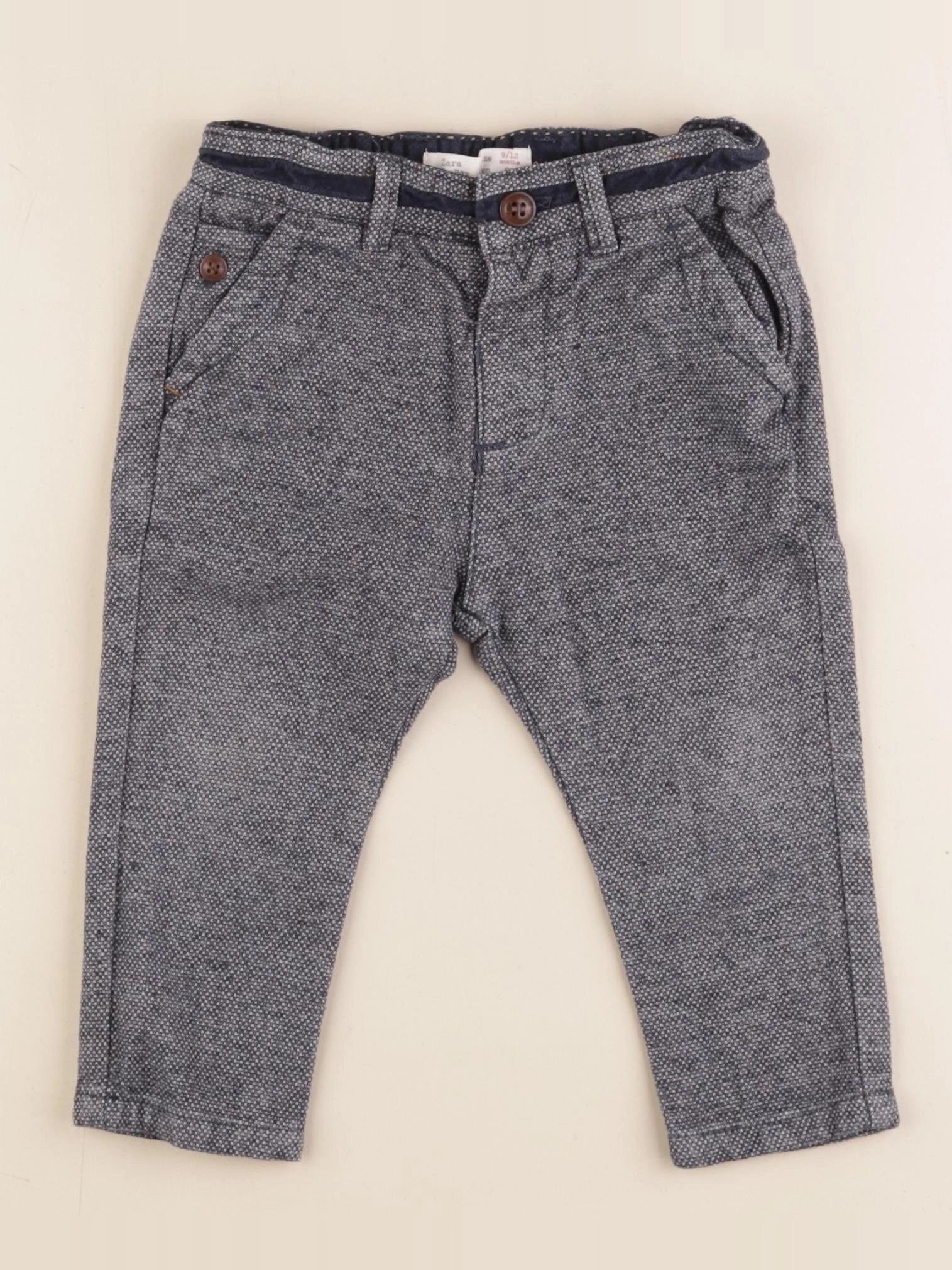 Zara - pantalon bleu - 9/12 mois