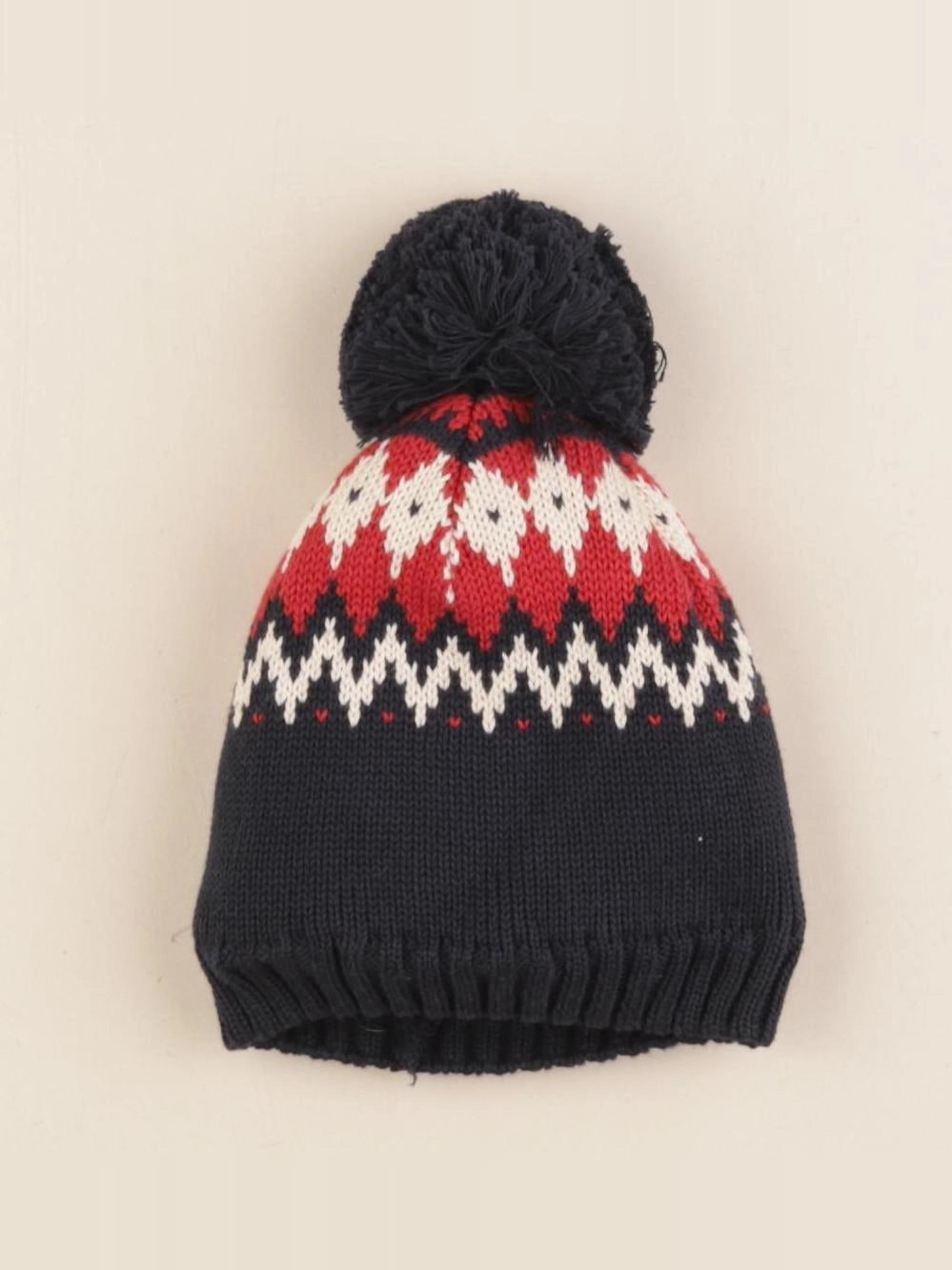 Petit Bateau - bonnet bleu - 12/18 mois