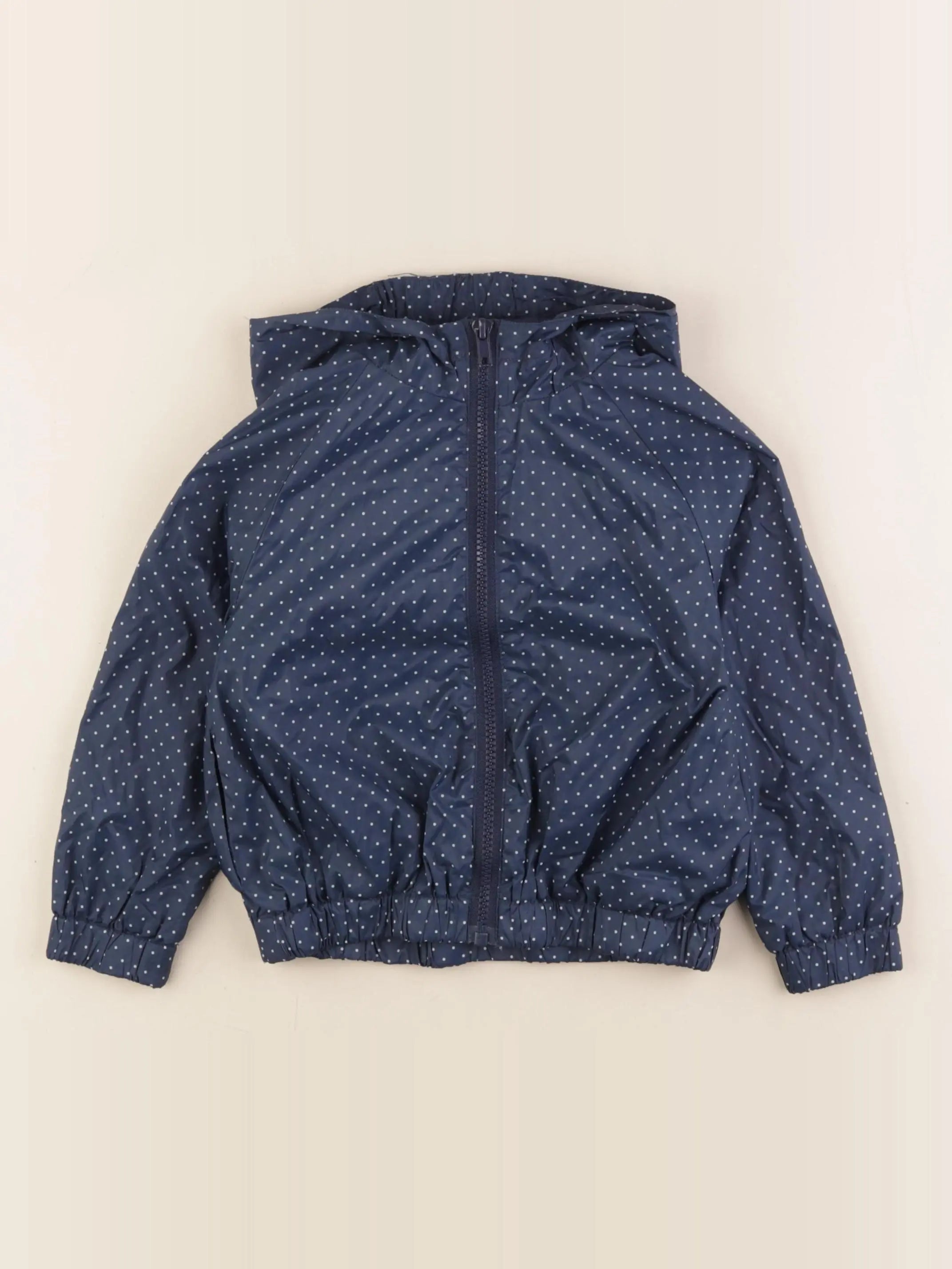 Cyrillus - coupe-vent bleu - 4 ans