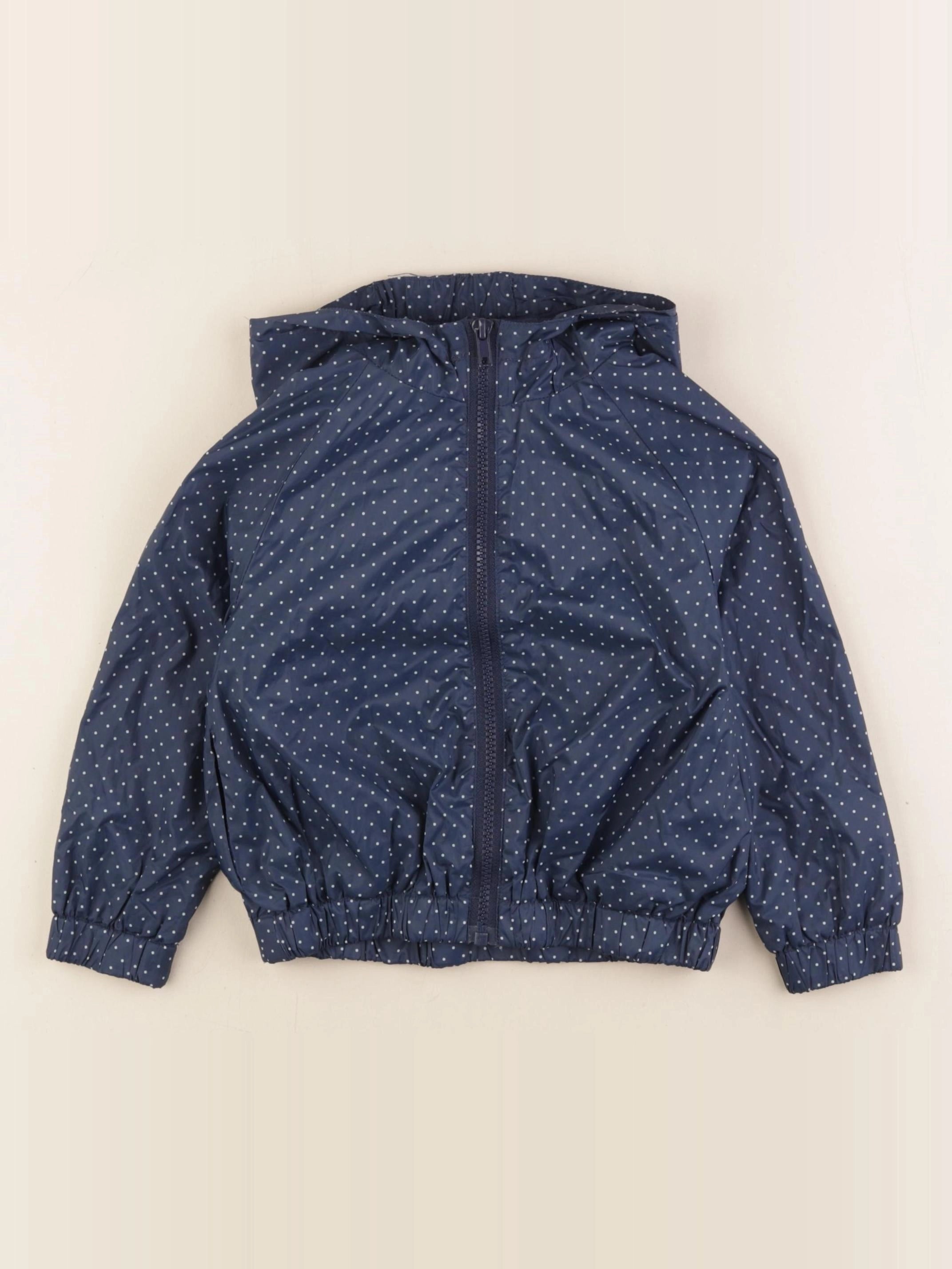 Cyrillus - coupe-vent bleu - 4 ans