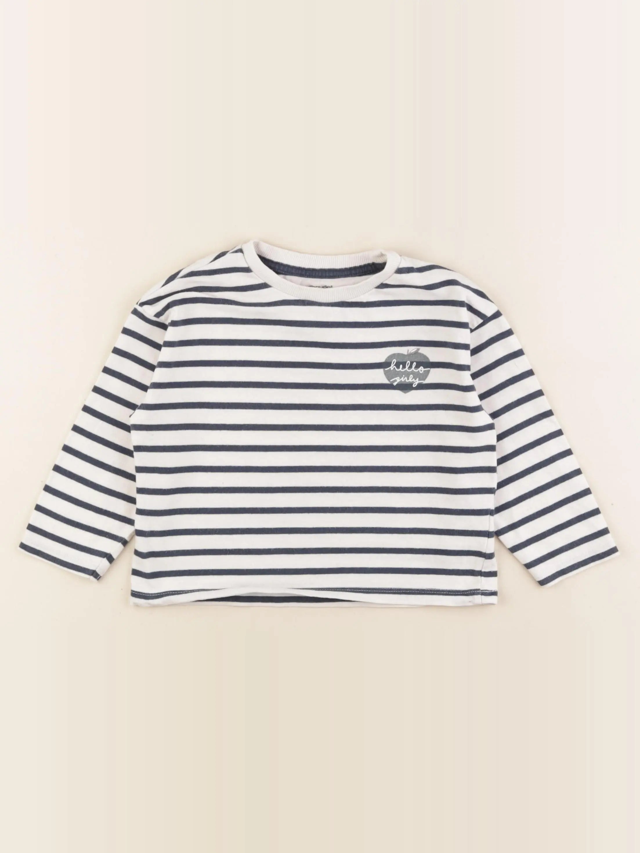 Vertbaudet - tee-shirt bleu - 3 ans