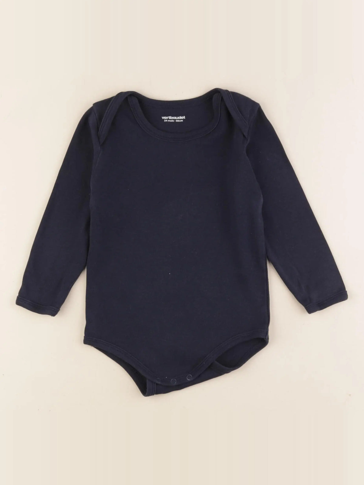 Vertbaudet - body bleu - 24 mois