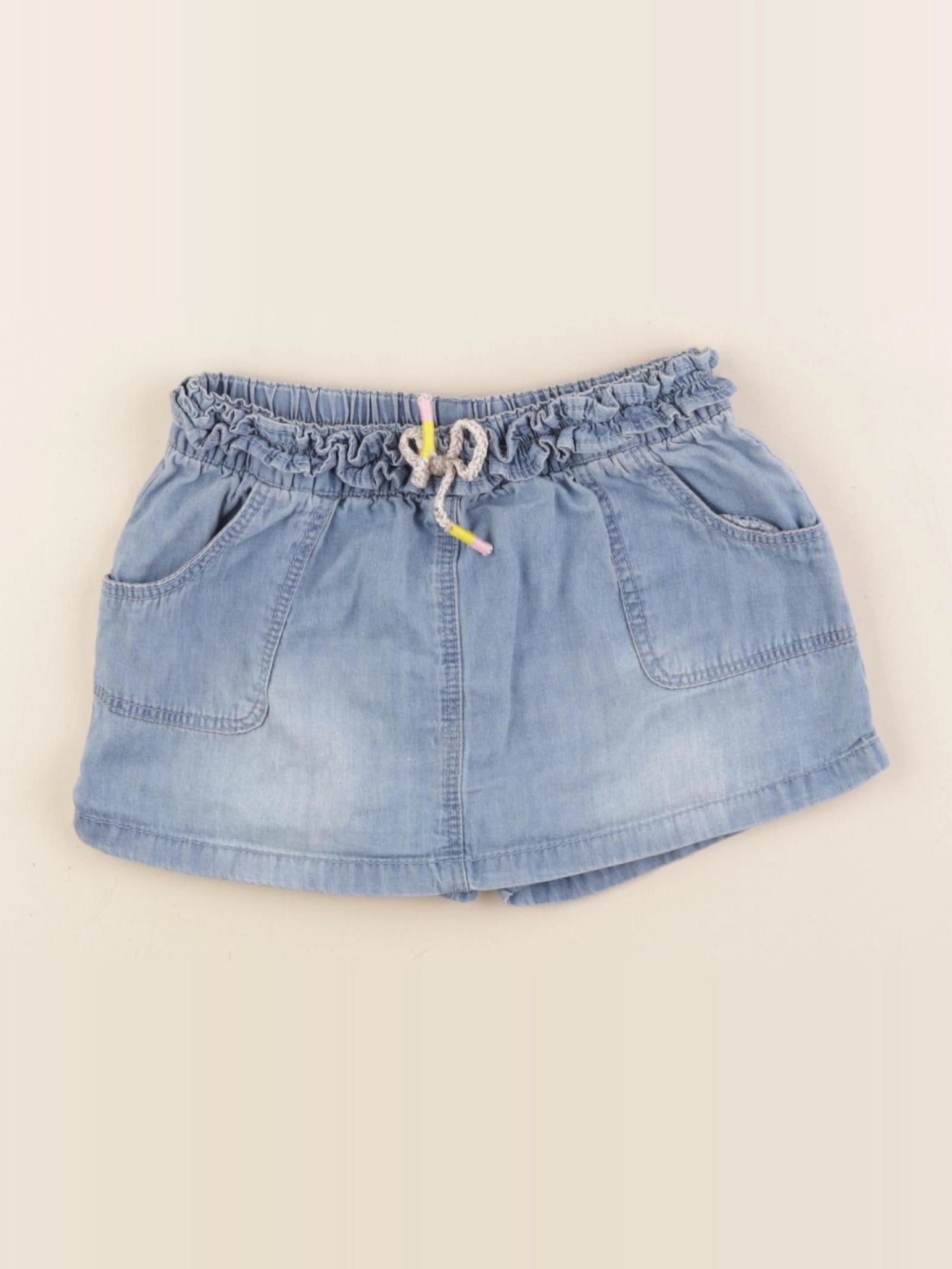 Vertbaudet - jupe bleu - 3 ans