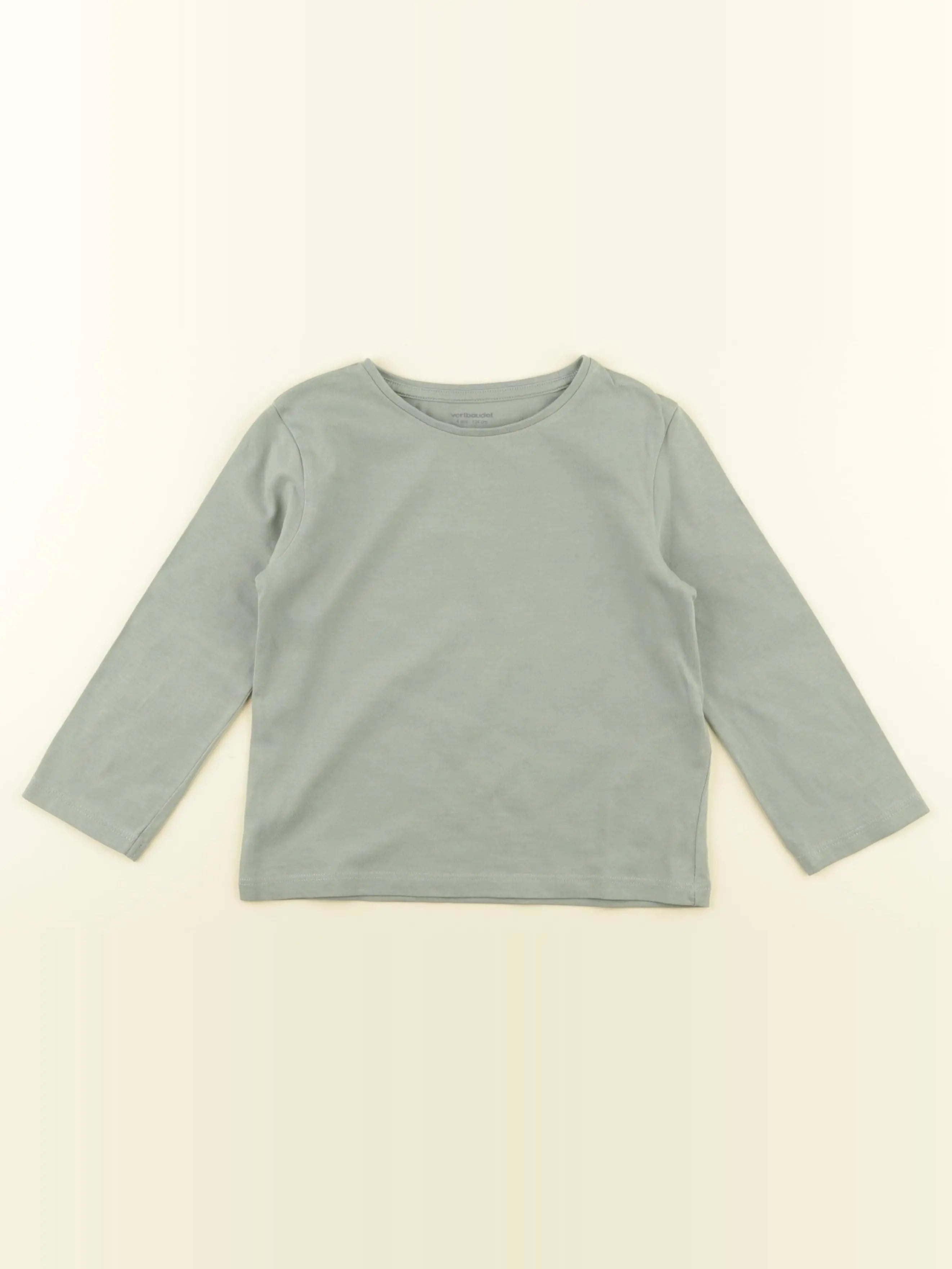 Vertbaudet - tee-shirt vert - 4 ans