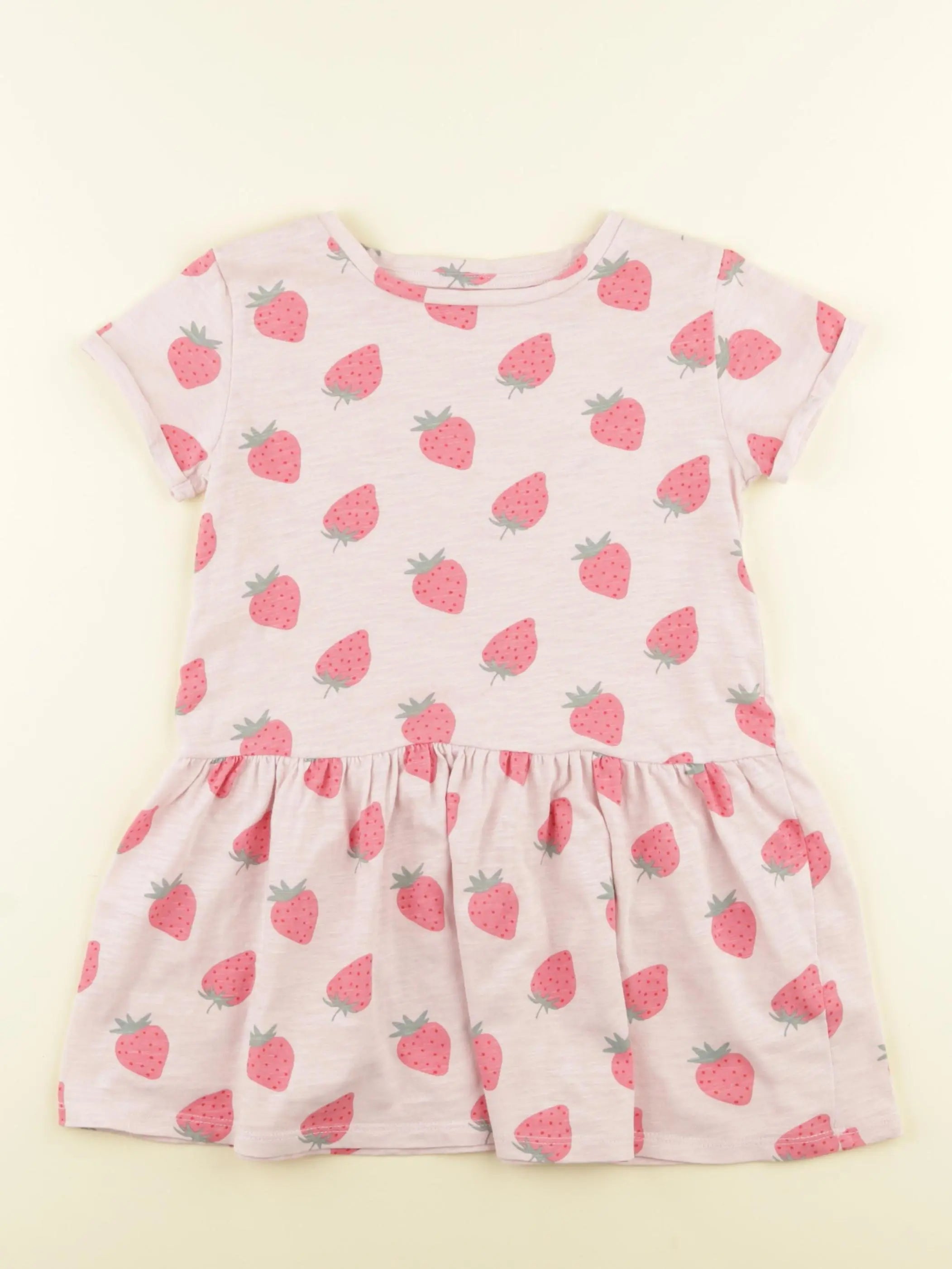 Vertbaudet - robe rose - 4 ans